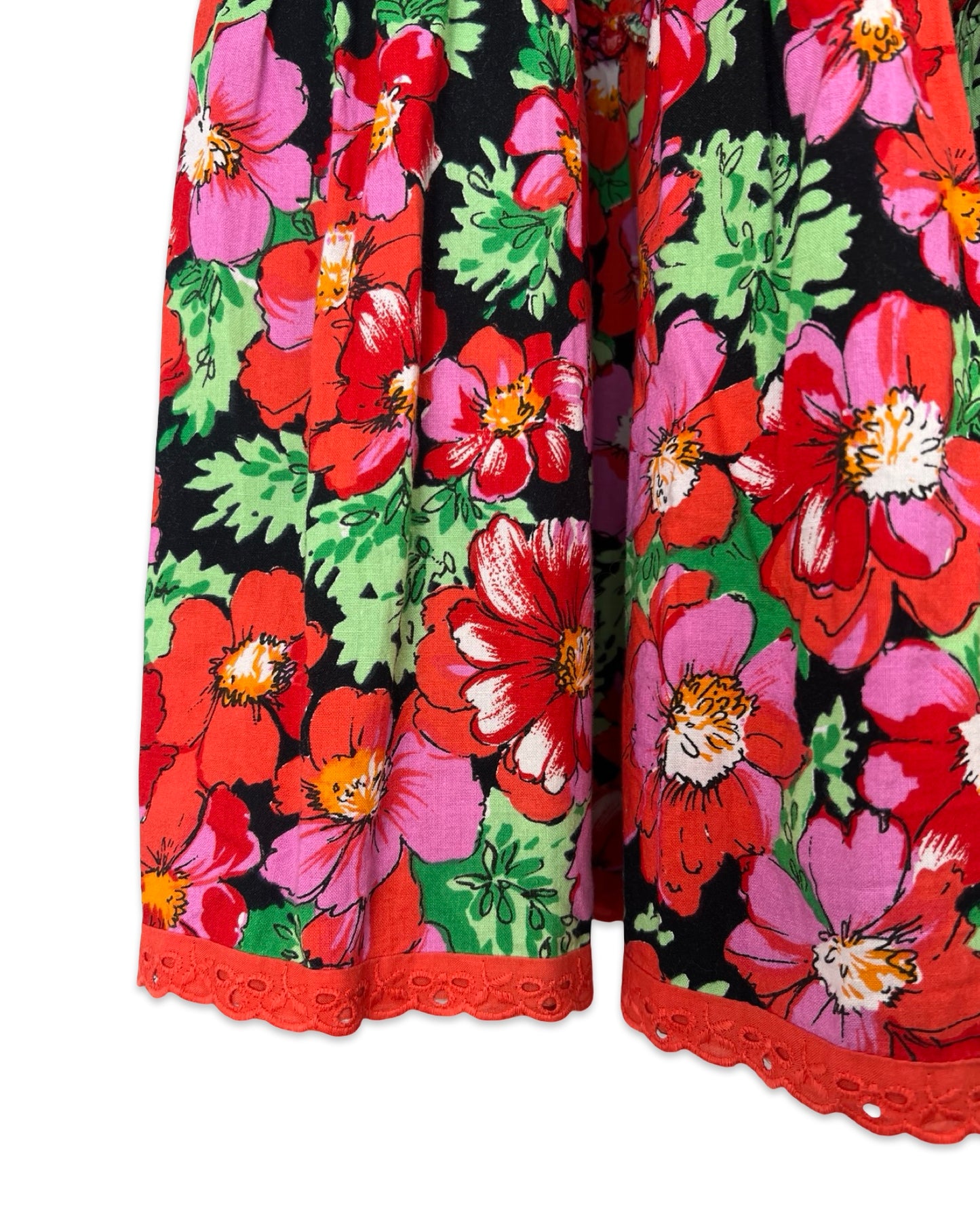 Strokenrok met bloemen - S/M