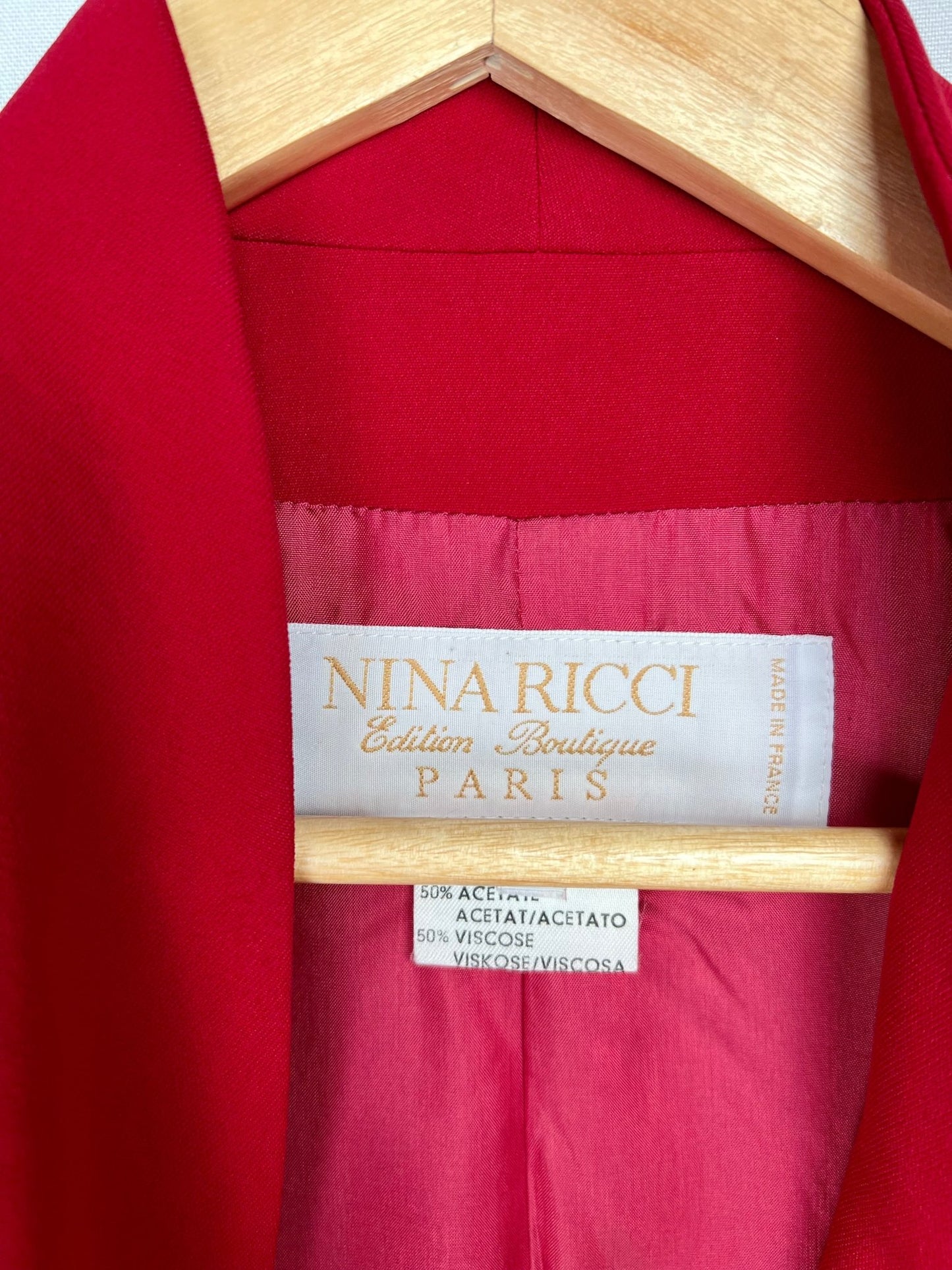 Nina Ricci blazer - S - Petit Paris Vintage