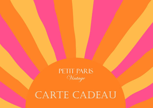 Vintage Petit Paris 'Carte Cadeau' Giftcard - Petit Paris Vintage