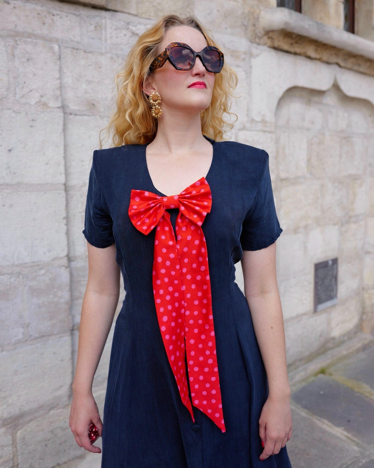 Vintage Haarstrik met linten - Petit Paris Vintage