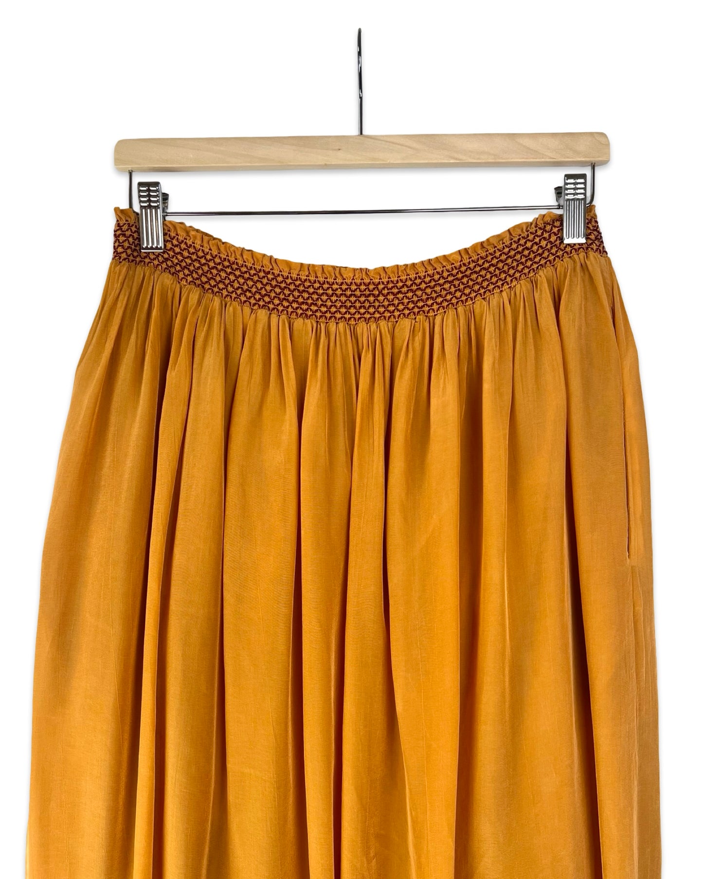 Gouden maxirok - XL