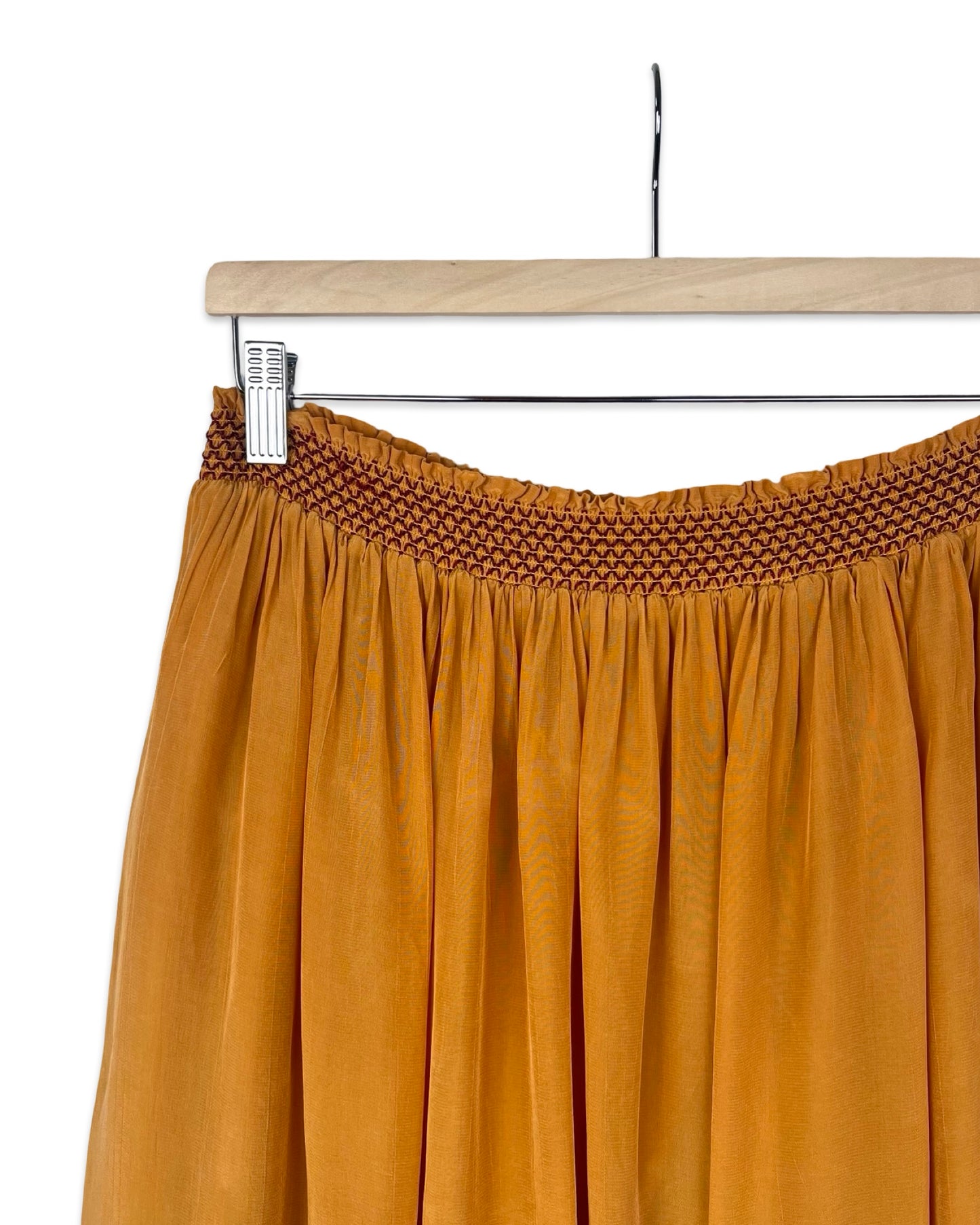 Gouden maxirok - XL
