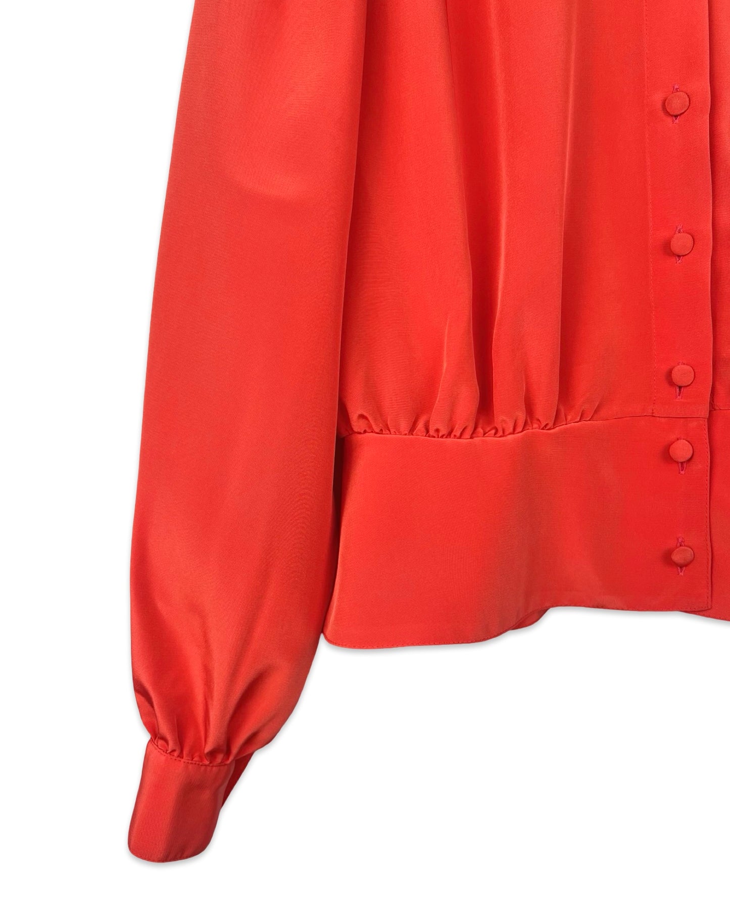 Koraal vintage blouse - M
