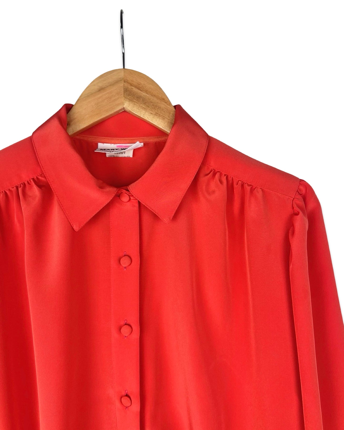 Koraal vintage blouse - M