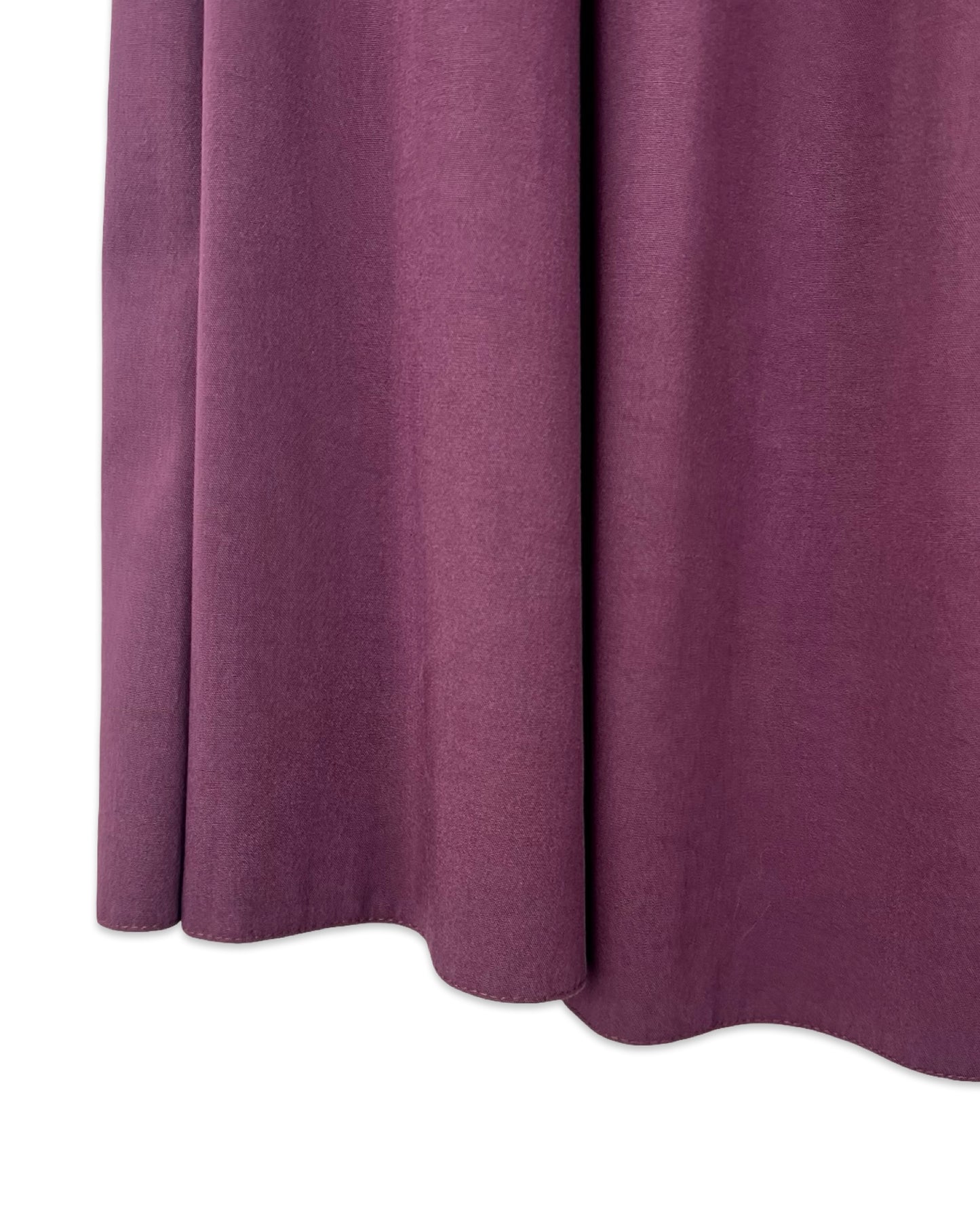 Aubergine vintage doorknooprok - XL