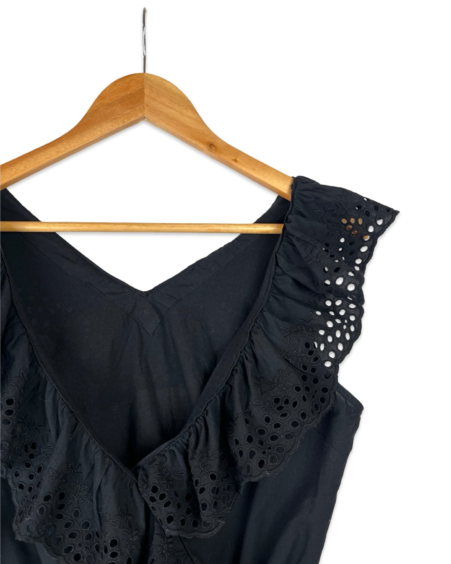 Overslag top met ruches - M/L