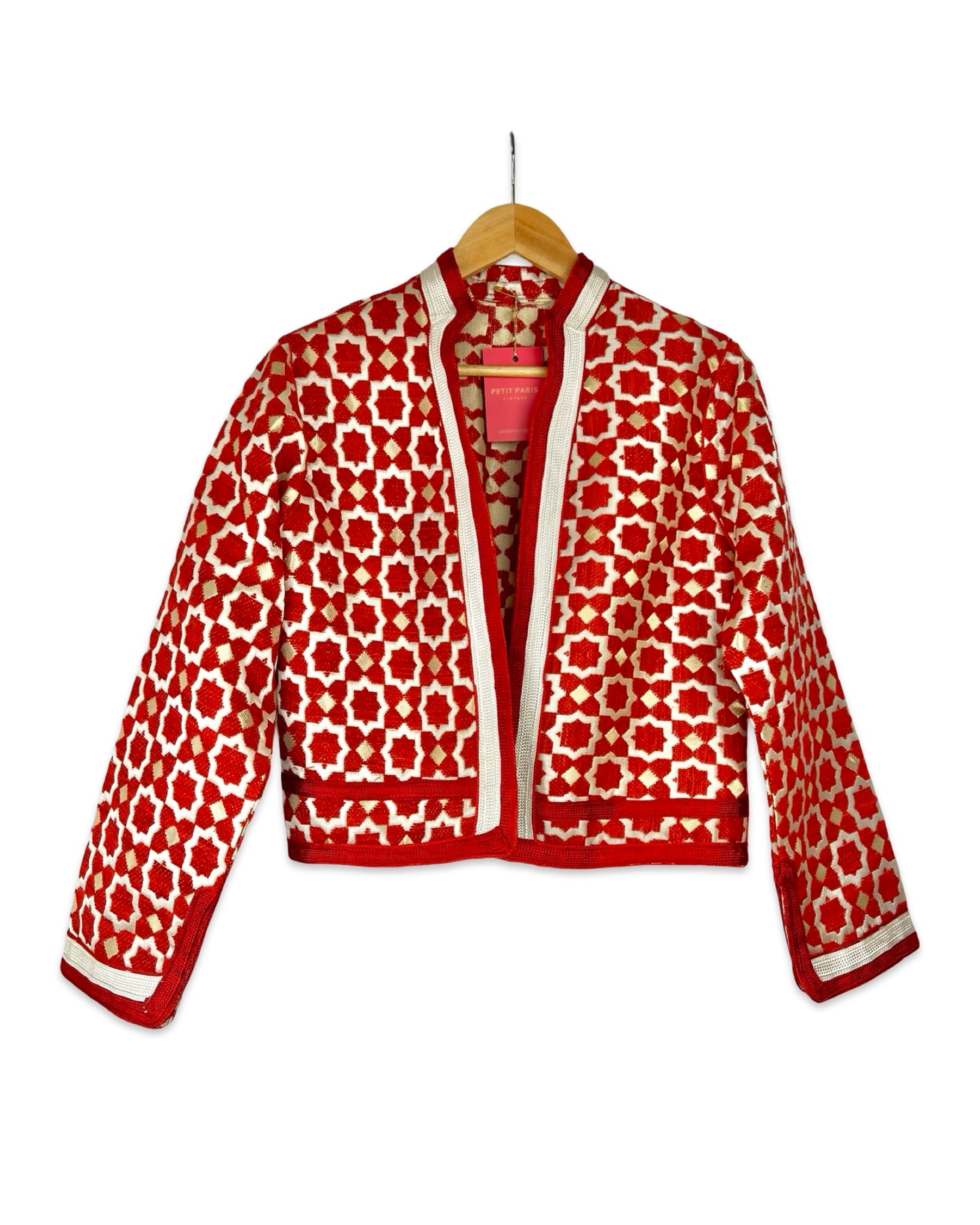 Marrakesh korte blazer rood - S/M