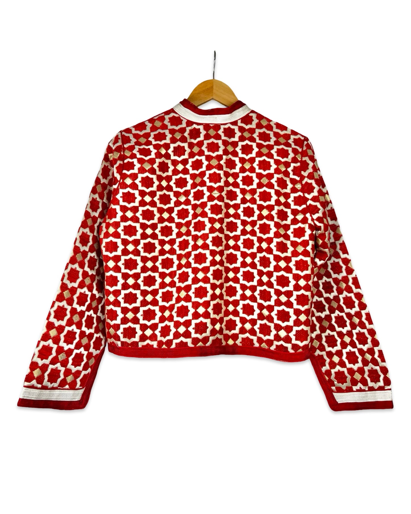 Marrakesh korte blazer rood - S/M