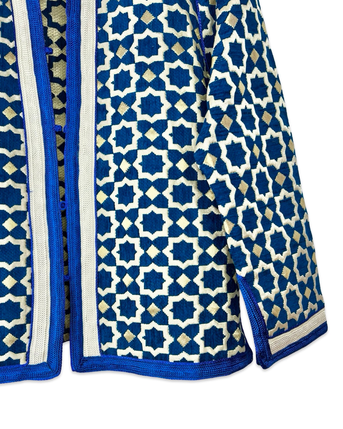 Marrakesh lange blazer petrol - M