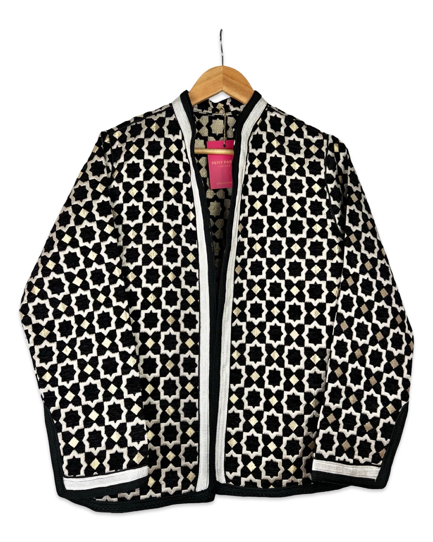 Marrakesh lange blazer zwart - M/L