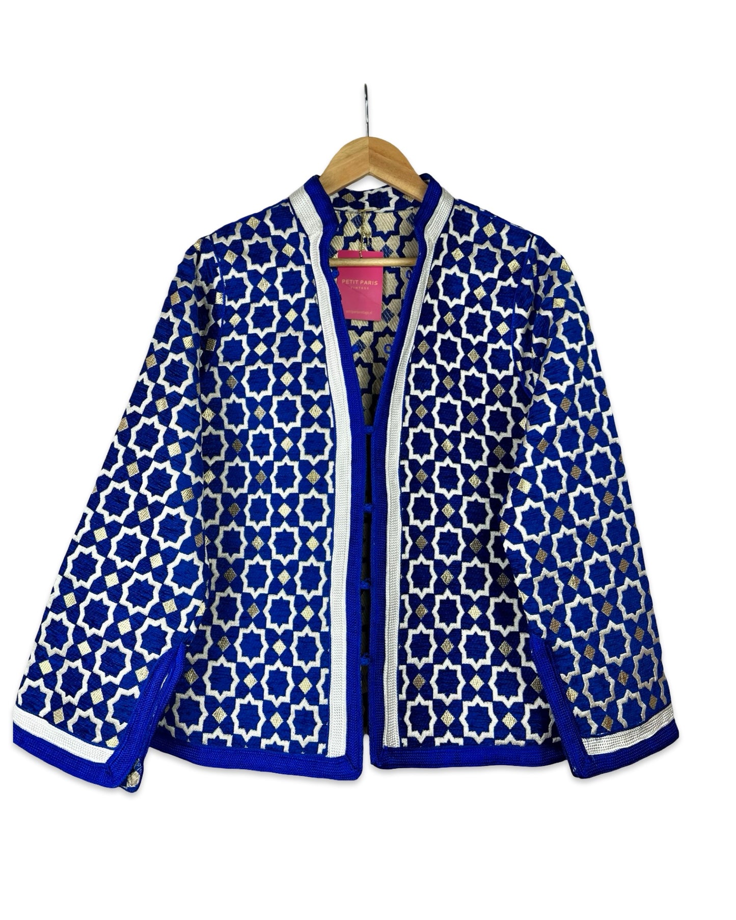 Marrakesh lange blazer kobalt - M