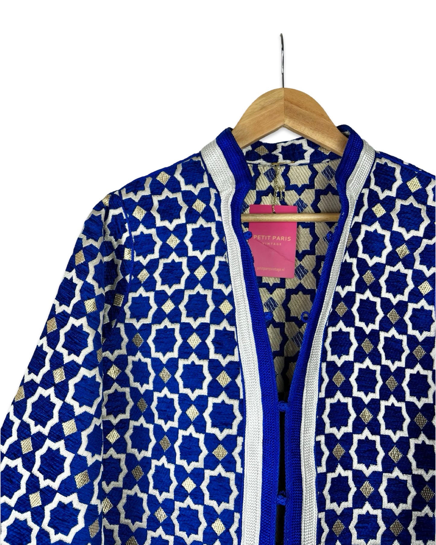 Marrakesh lange blazer kobalt - M