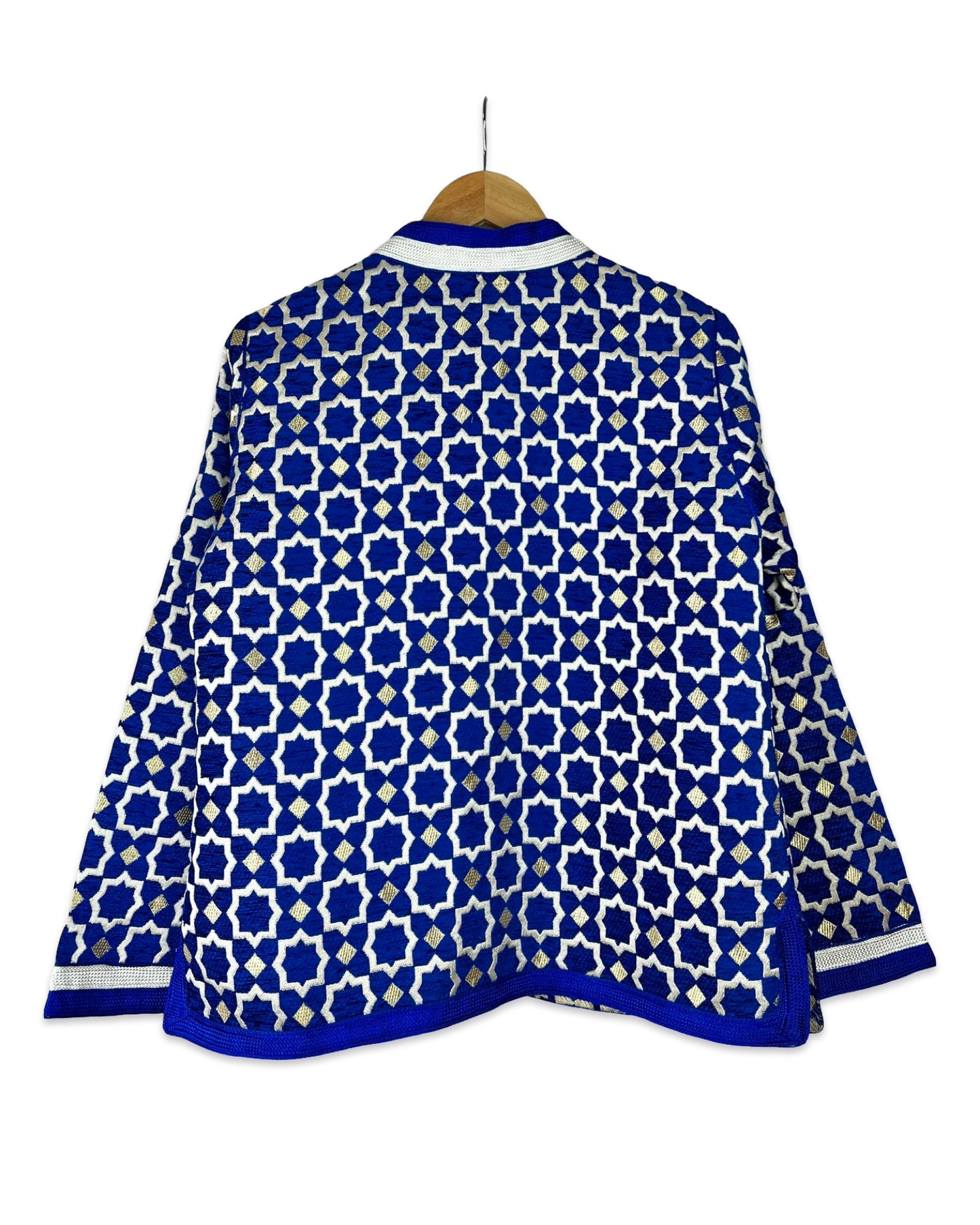 Marrakesh lange blazer kobalt - M