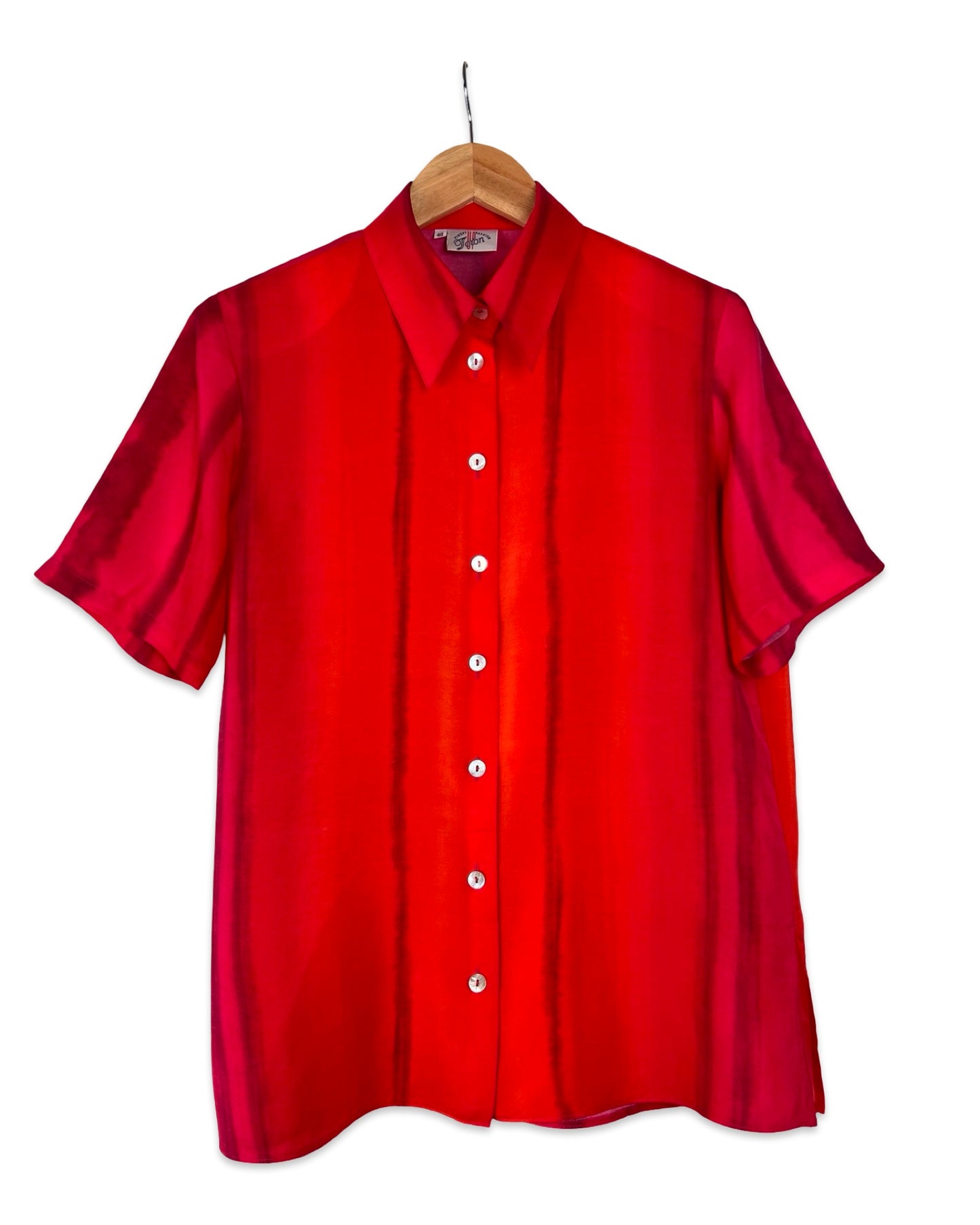 Rode blouse - M