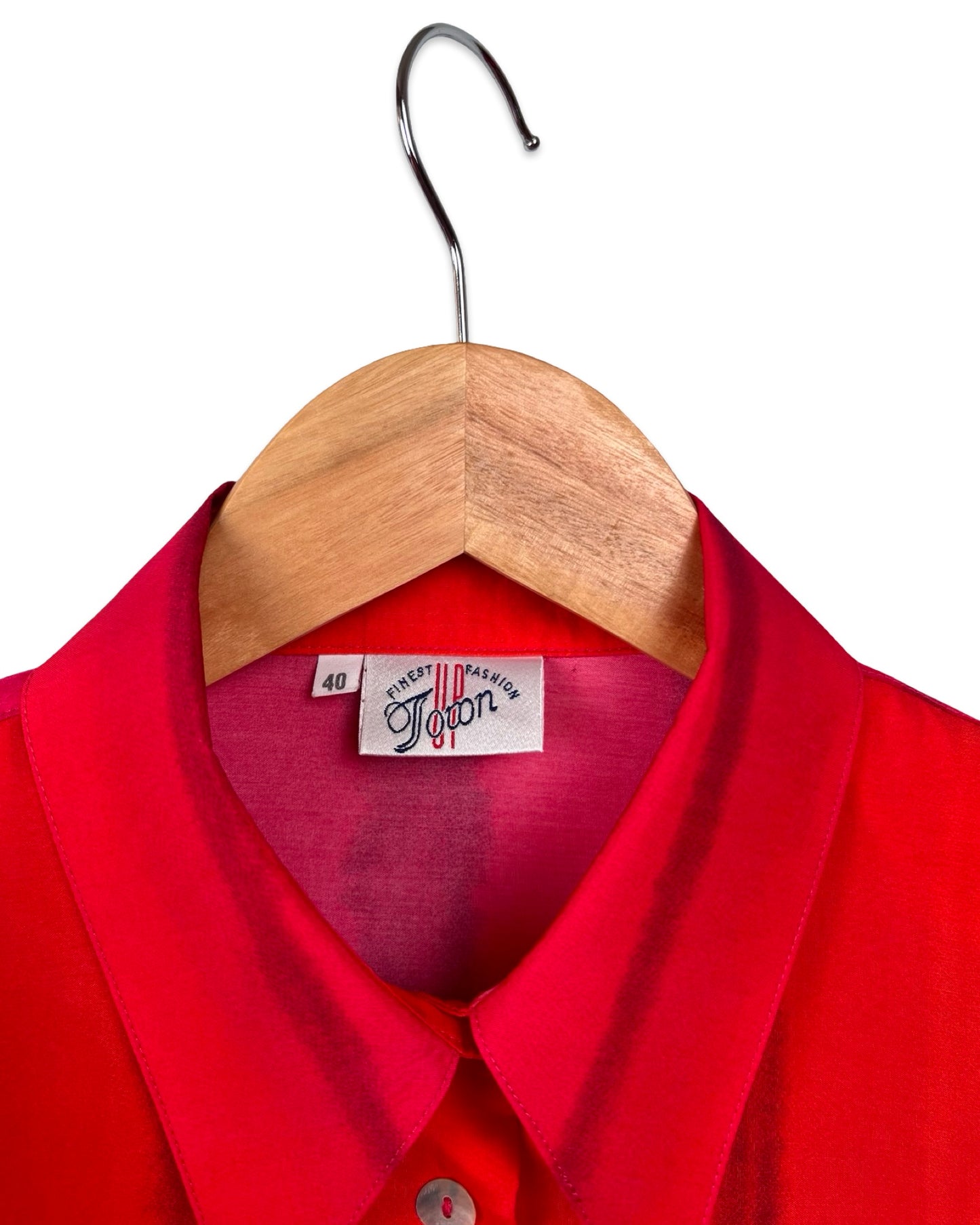 Rode blouse - M
