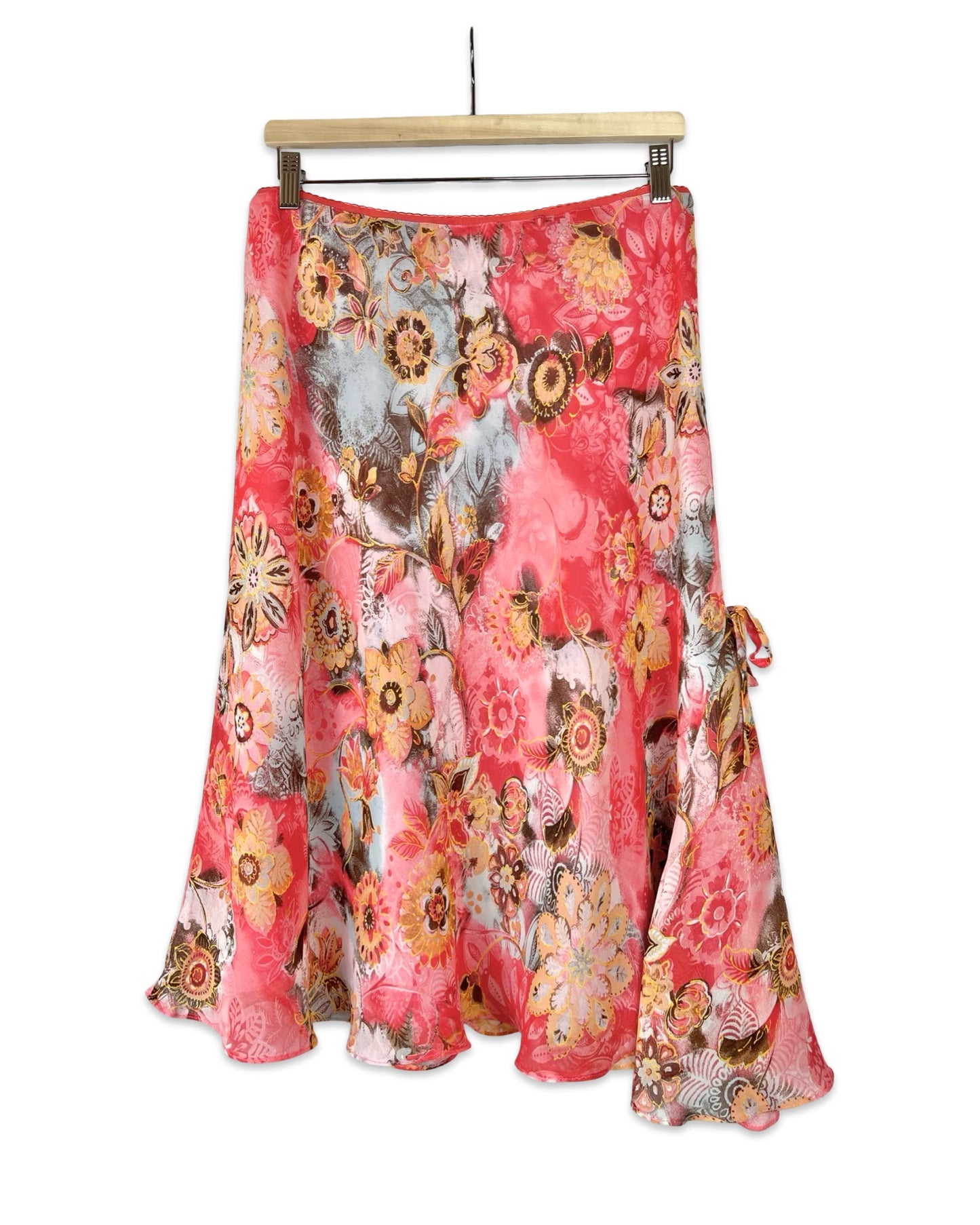 Viscose bloemenrok - XL