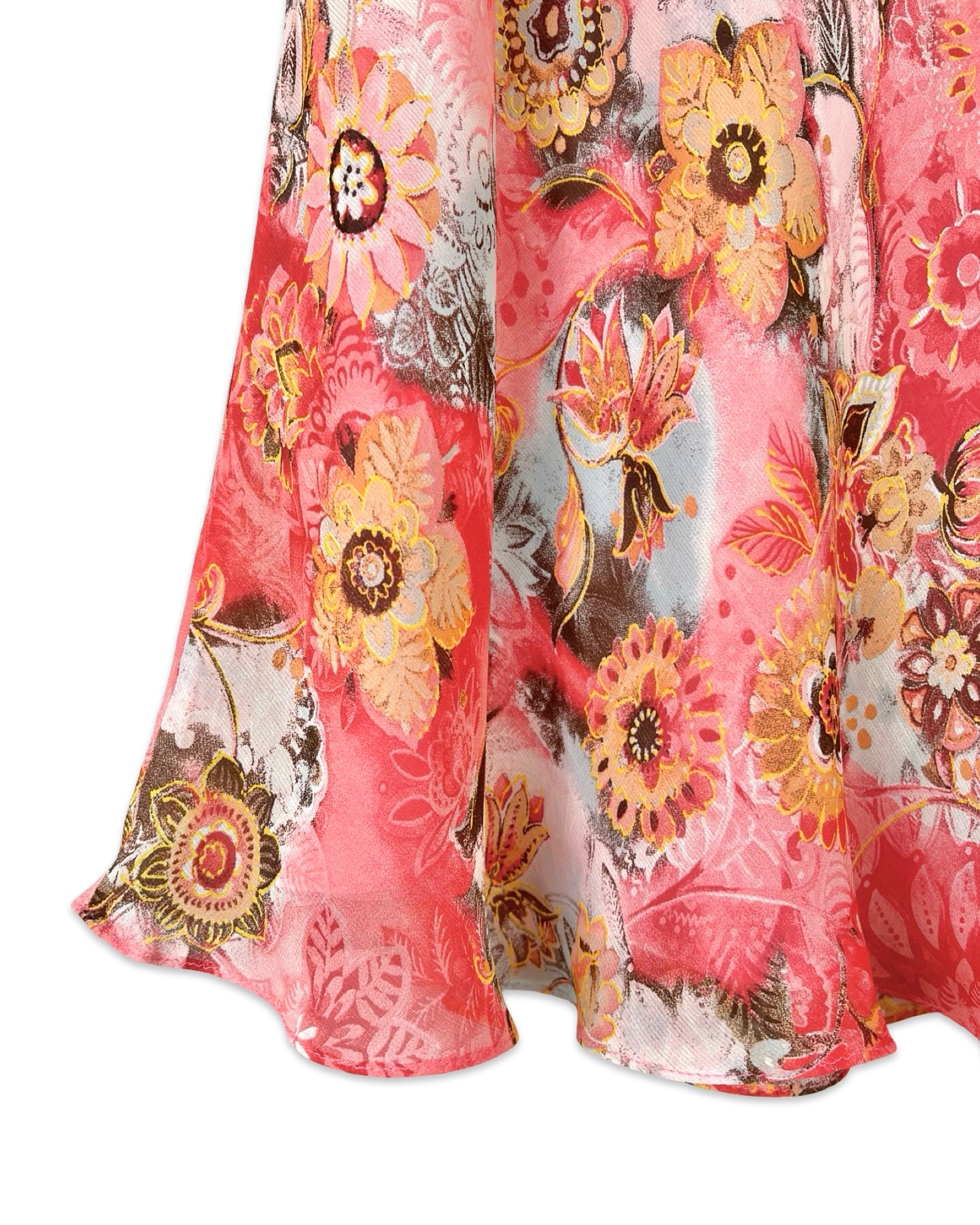 Viscose bloemenrok - XL