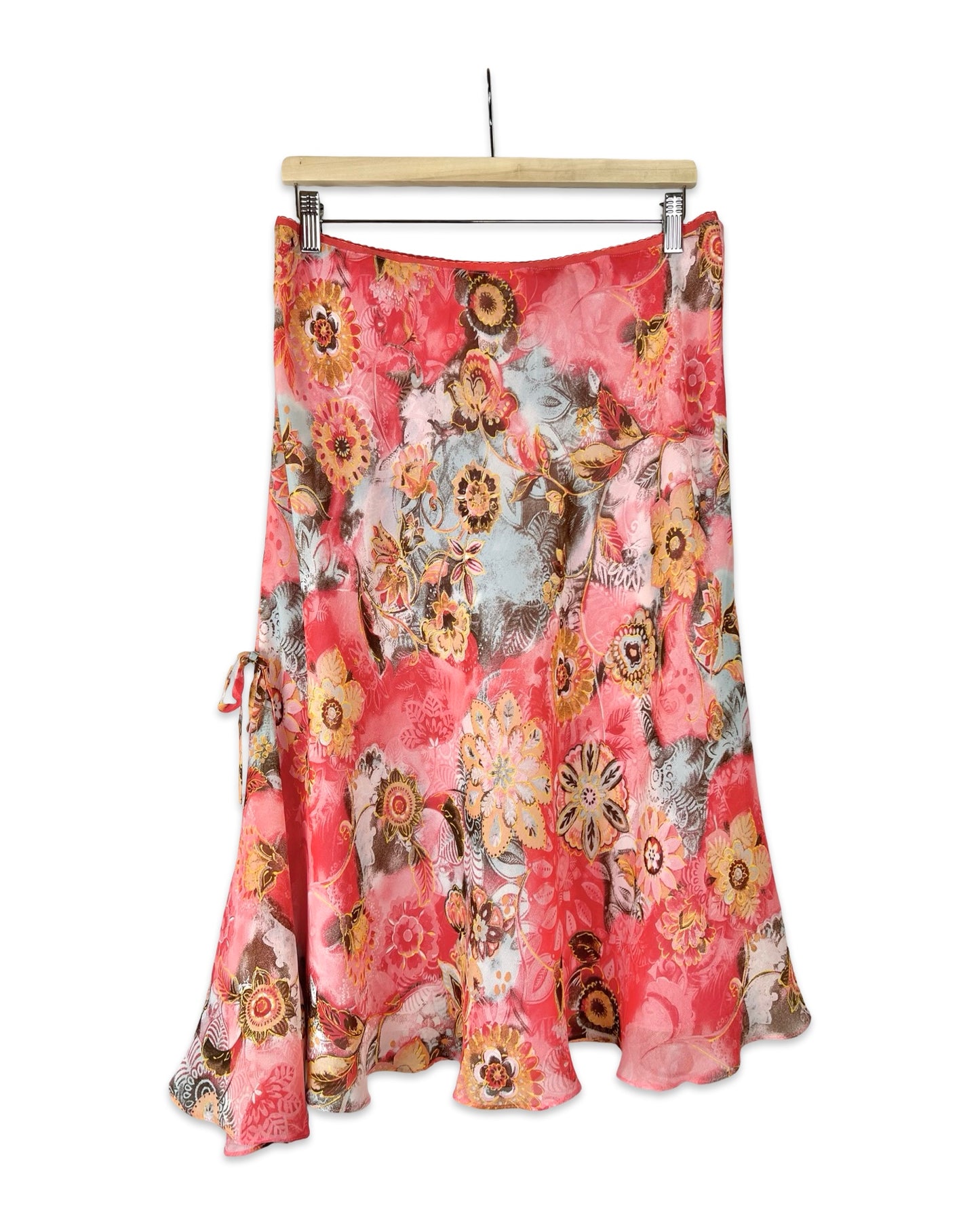 Viscose bloemenrok - XL