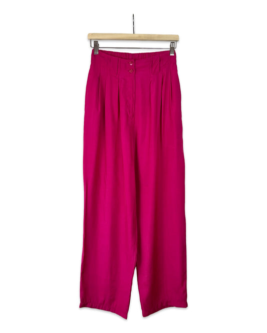 Fuchsia pantalon - S