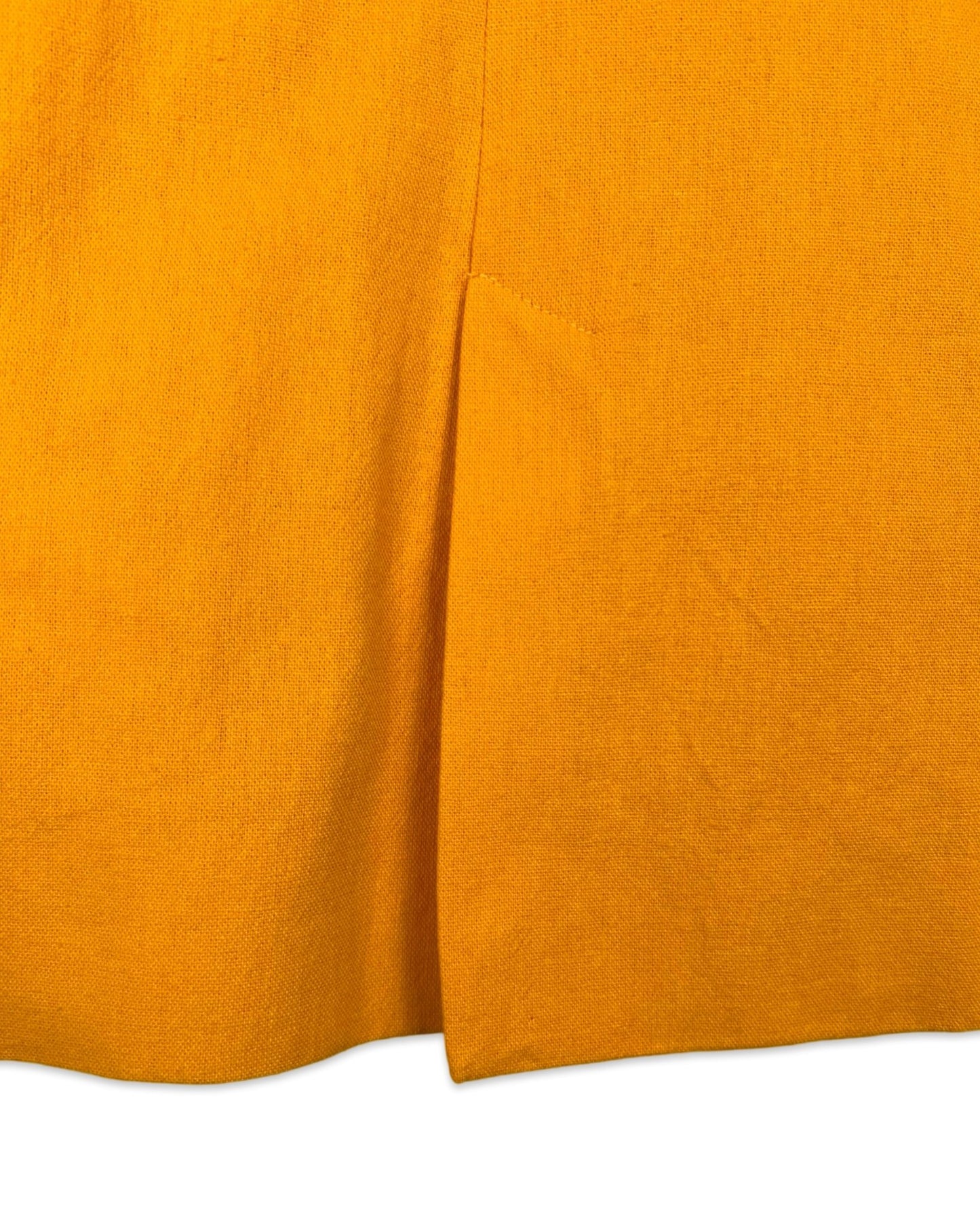 Saffraan gele blazer - S - Petit Paris Vintage