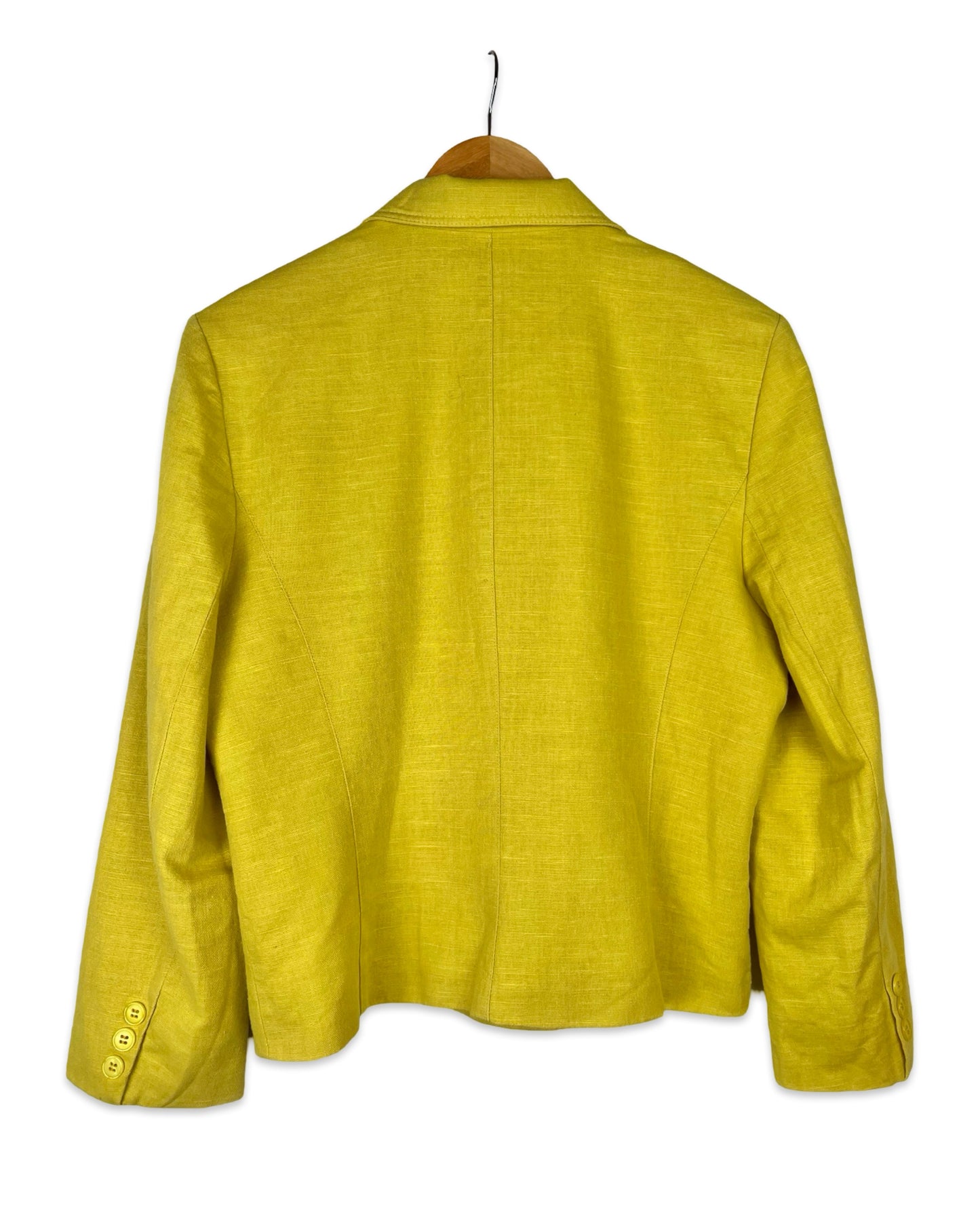 Lime doublebreasted blazer - S