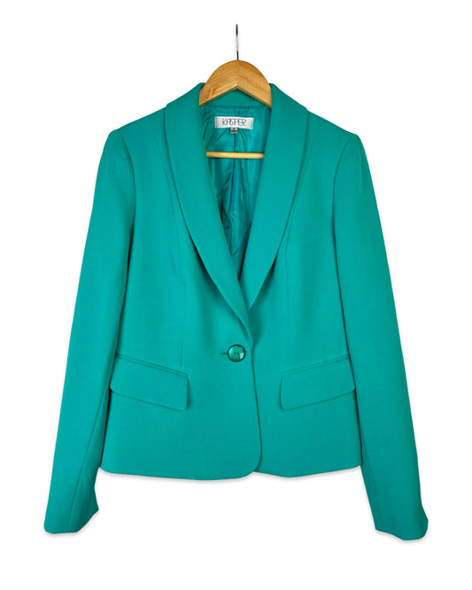 Turquoise blazer - M