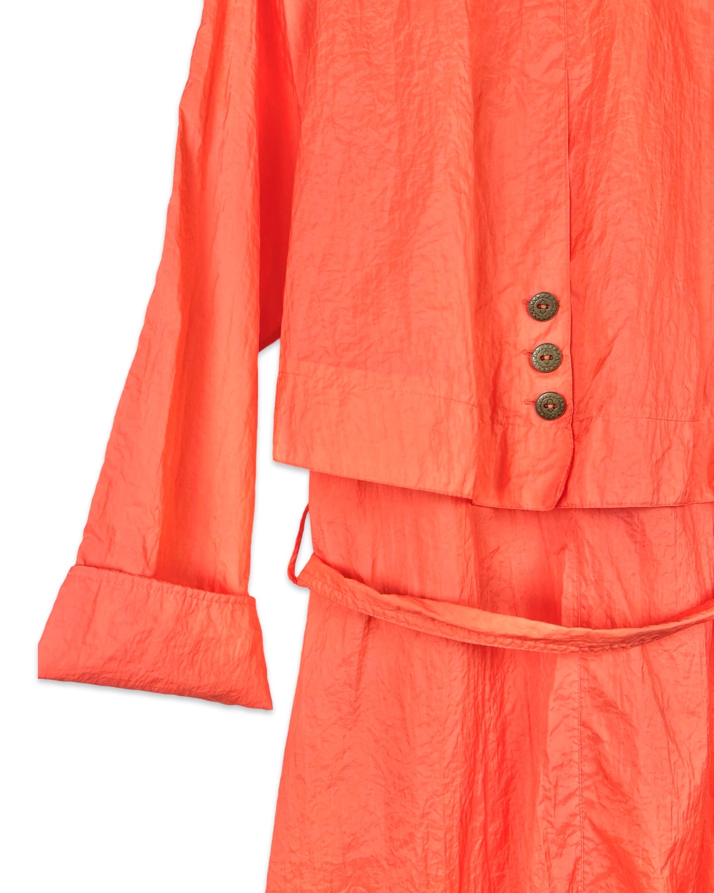 Koraal trenchcoat - L/XL