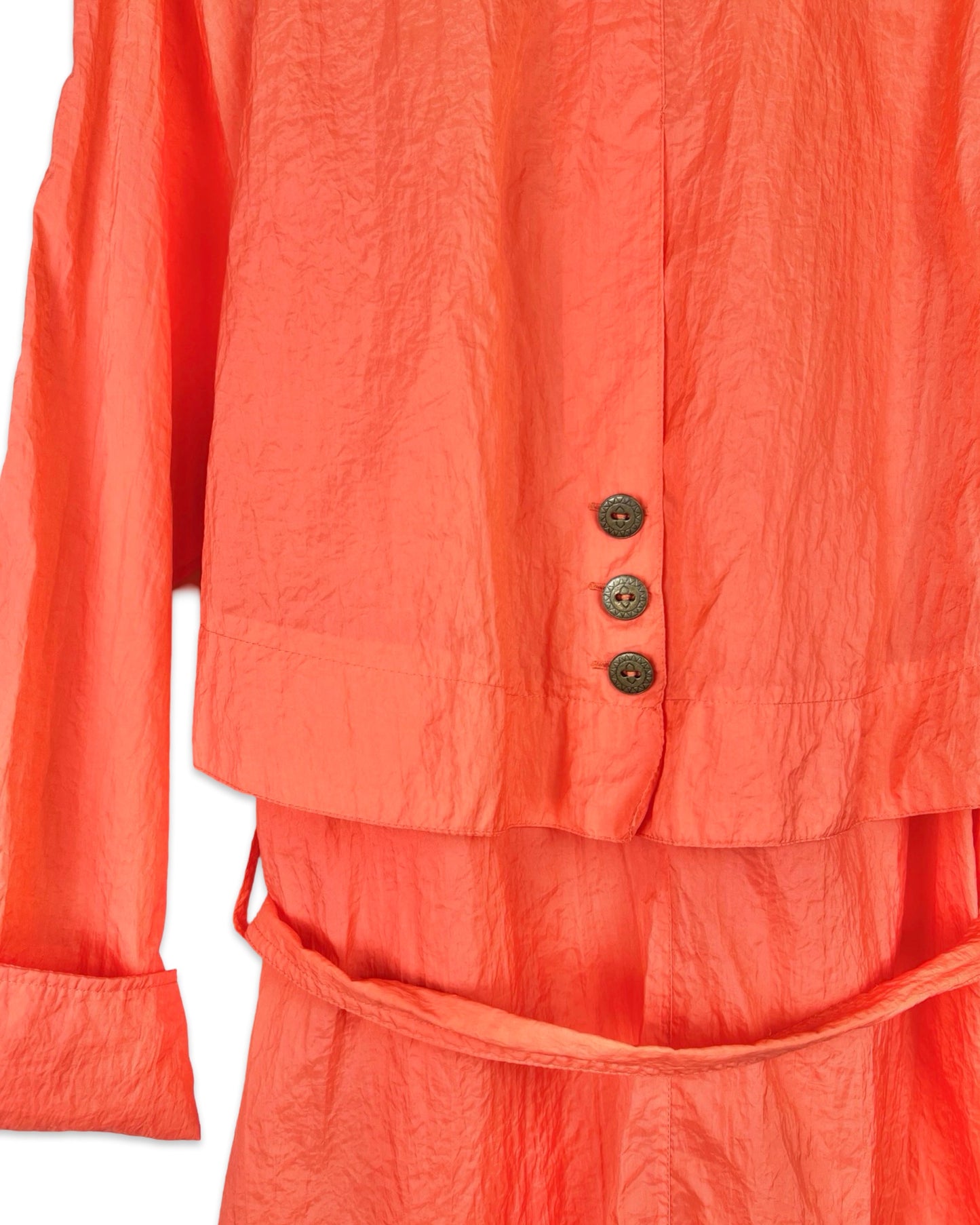 Koraal trenchcoat - L/XL