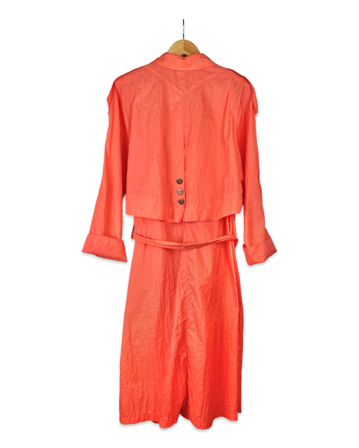 Koraal trenchcoat - L/XL
