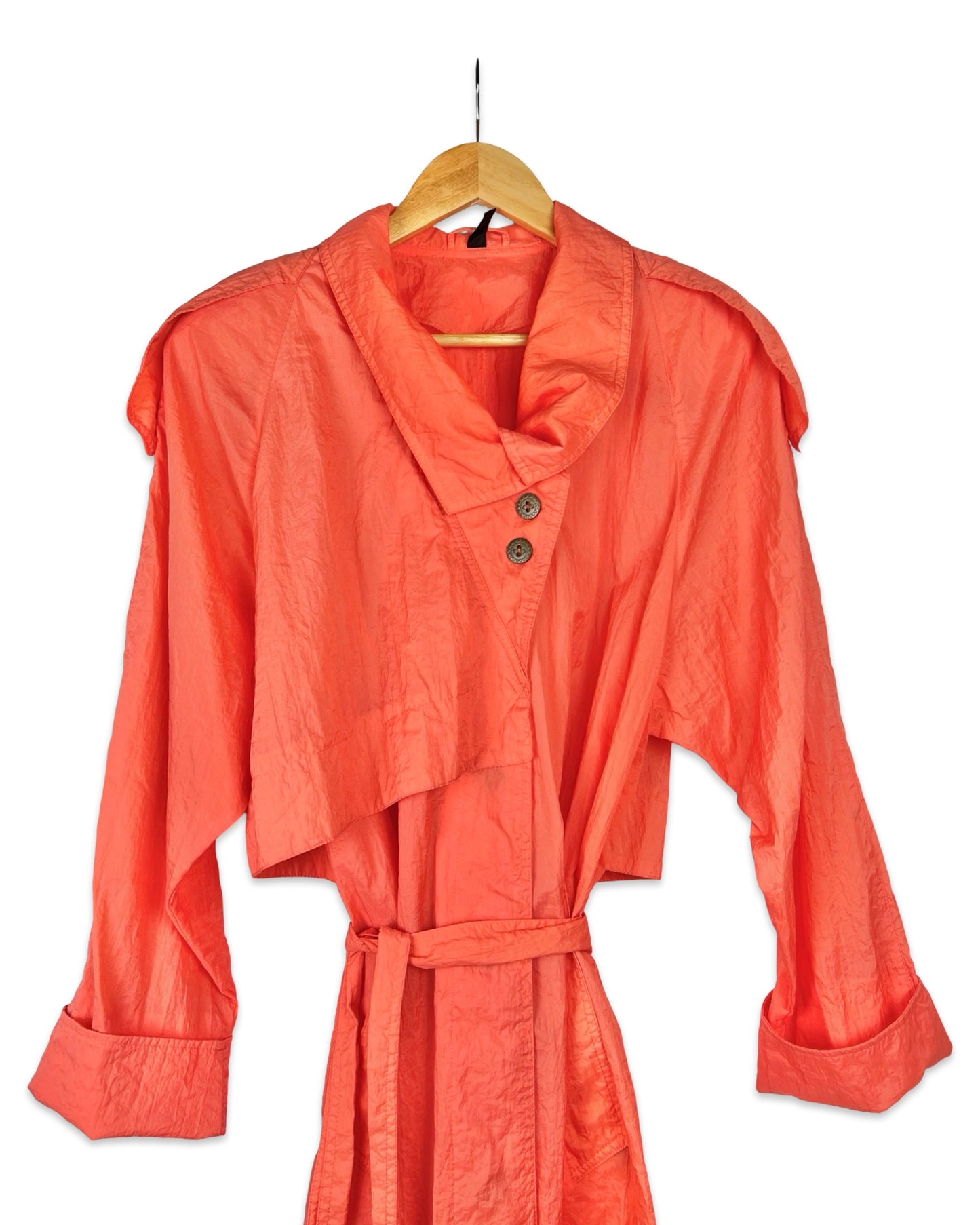 Koraal trenchcoat - L/XL