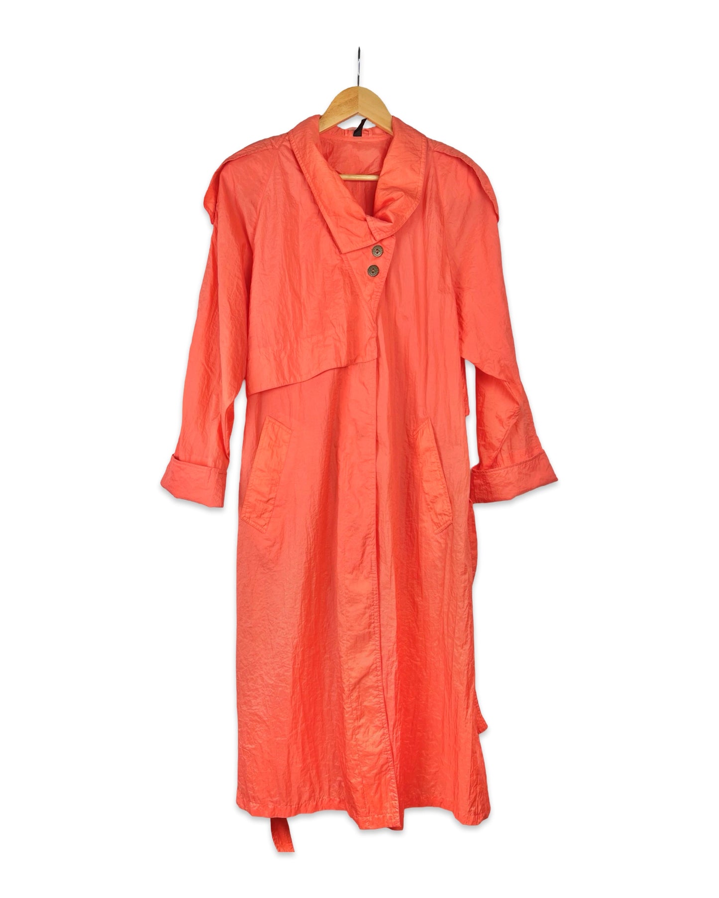 Koraal trenchcoat - L/XL