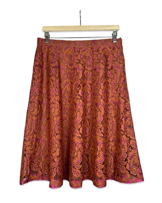 Lace vintage skirt - M/L