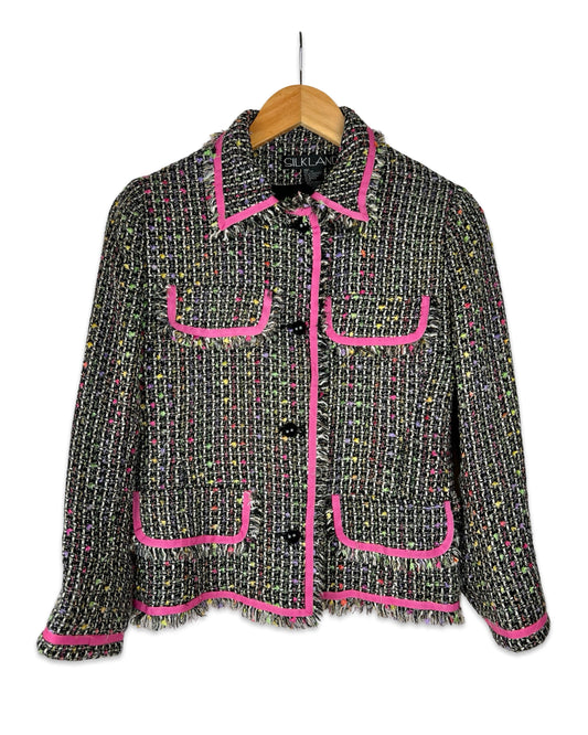 Vintage Twiggy tweed blazer - S - Petit Paris Vintage