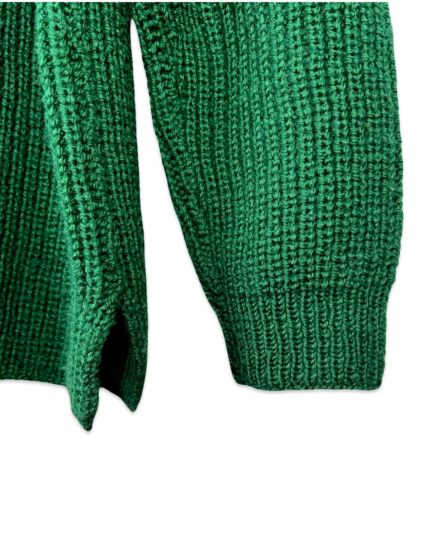 Forest green vintage trui - M/L