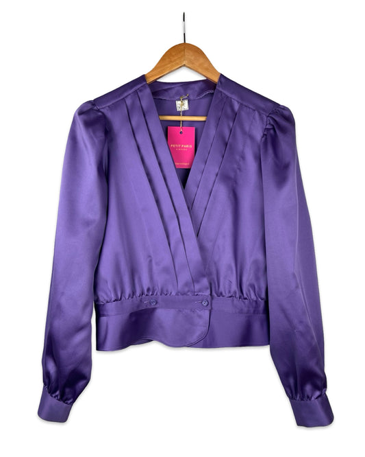 Lila vintage blouse - S