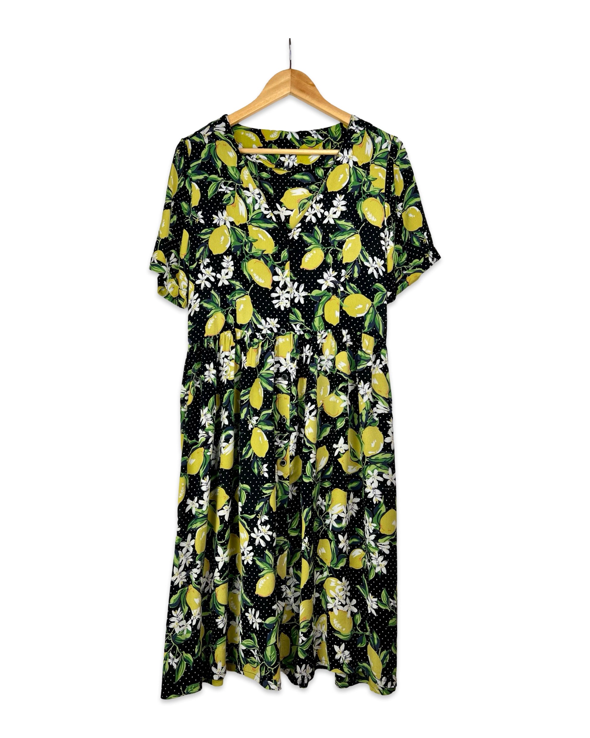 H&m Citroenen Jurk Citroen Jurk S/M