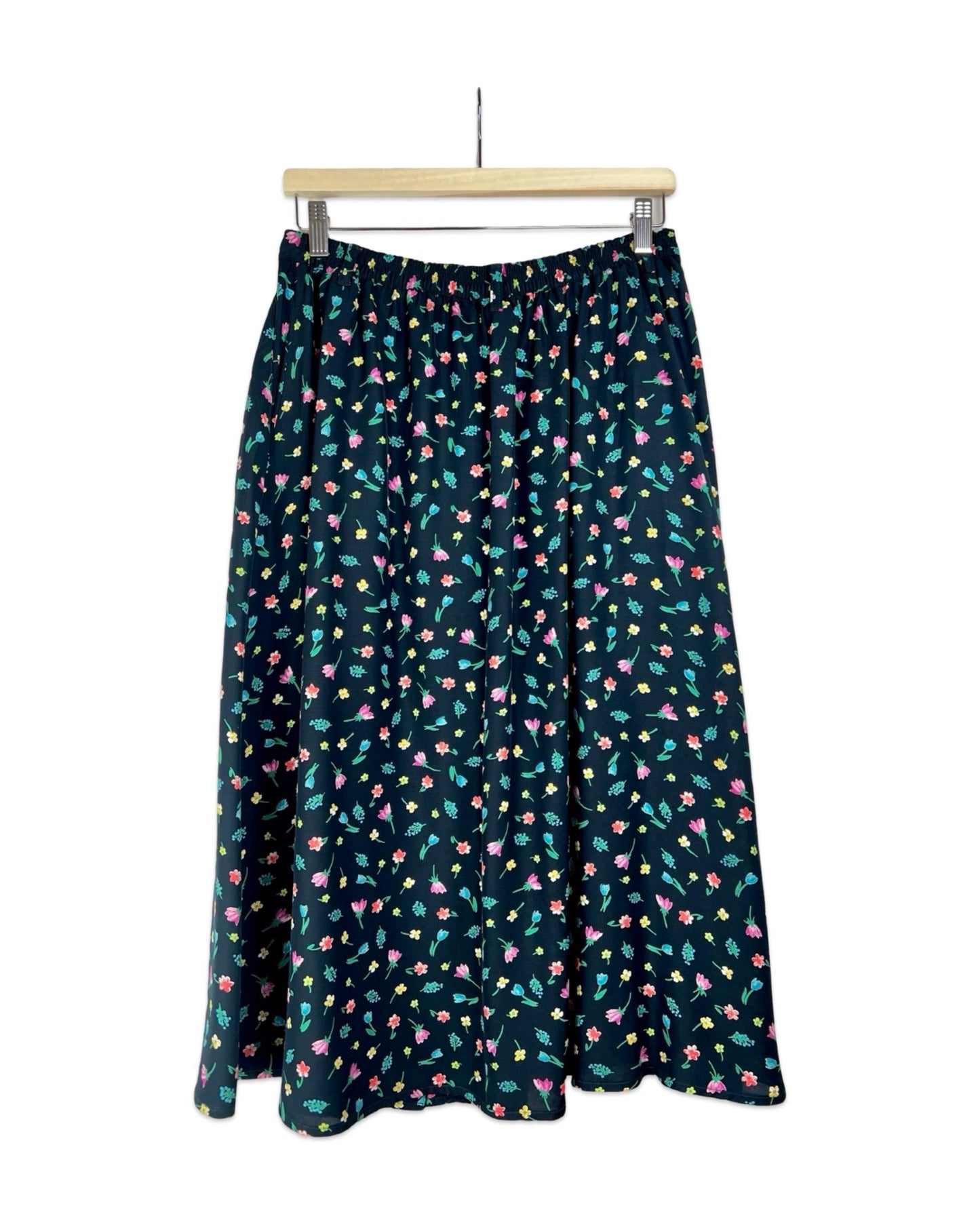 Midirok met bloemen - L