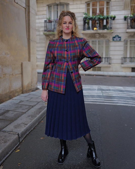 Vintage gebreide rok - M