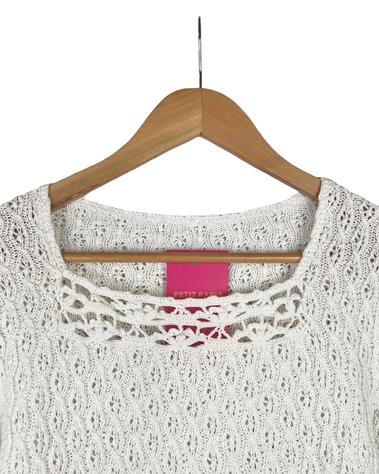 Gebreide vintage top - S