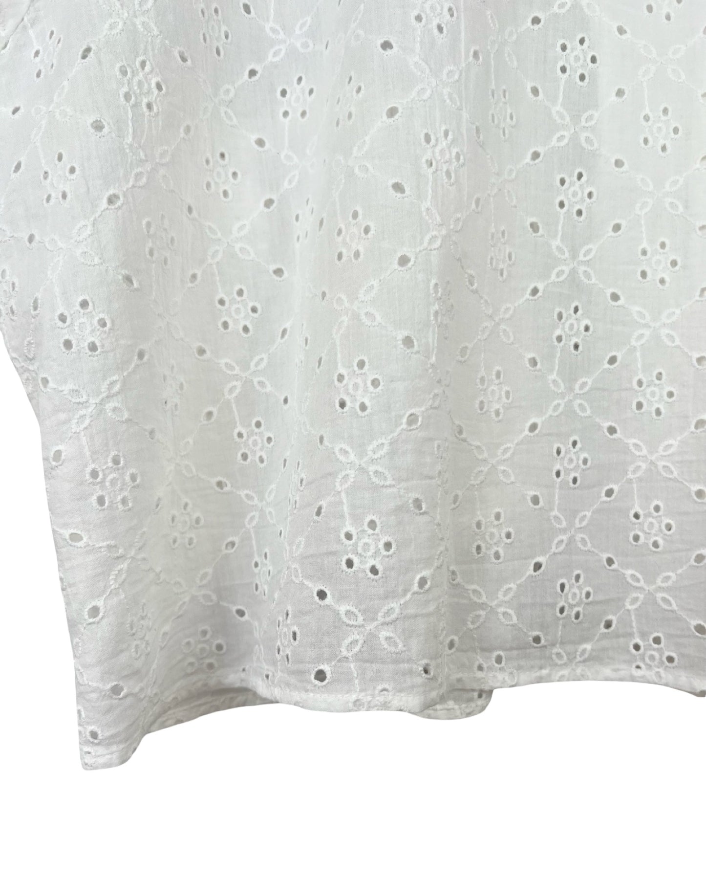 Broderie blouse - XXL