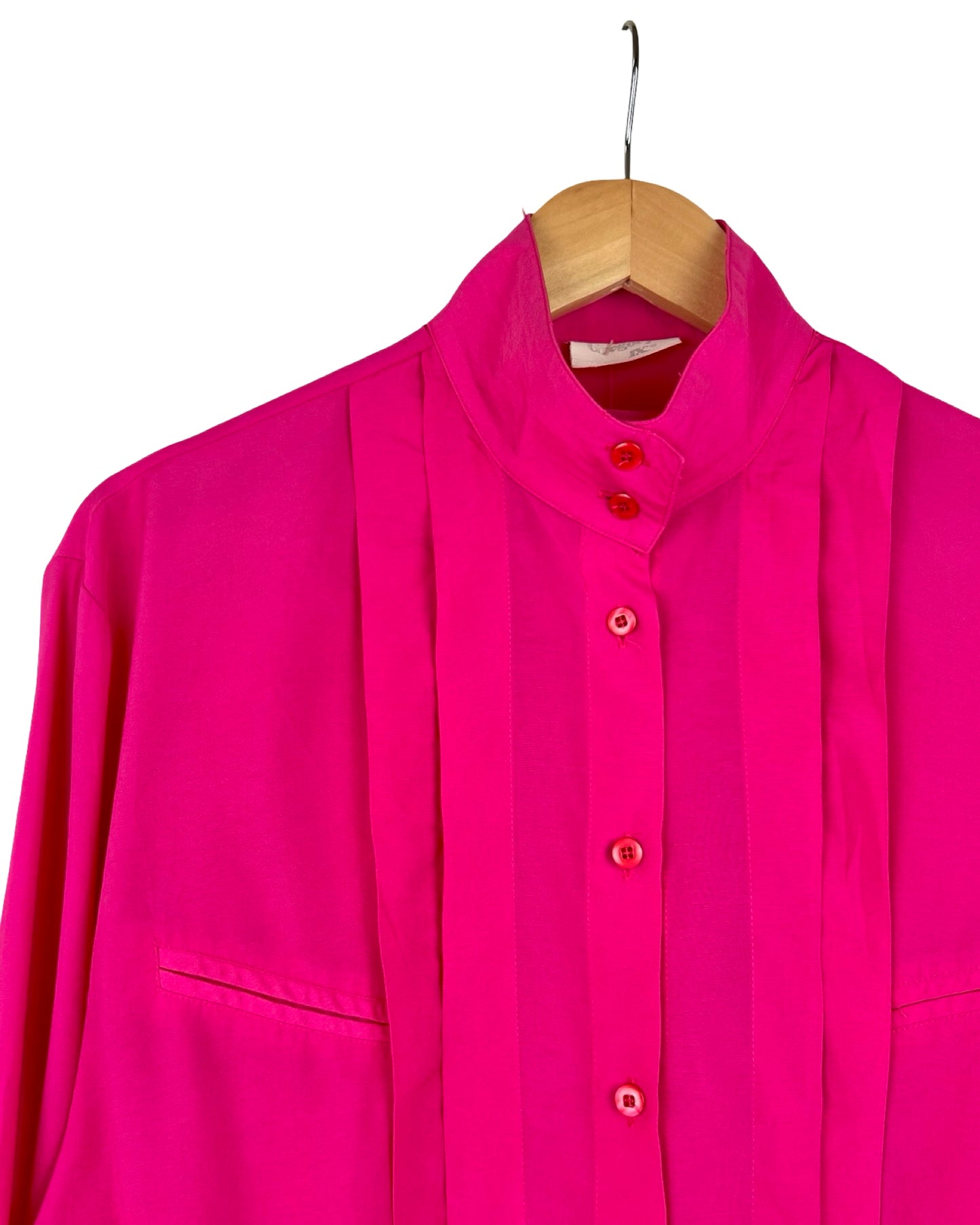 Felroze vintage blouse - L