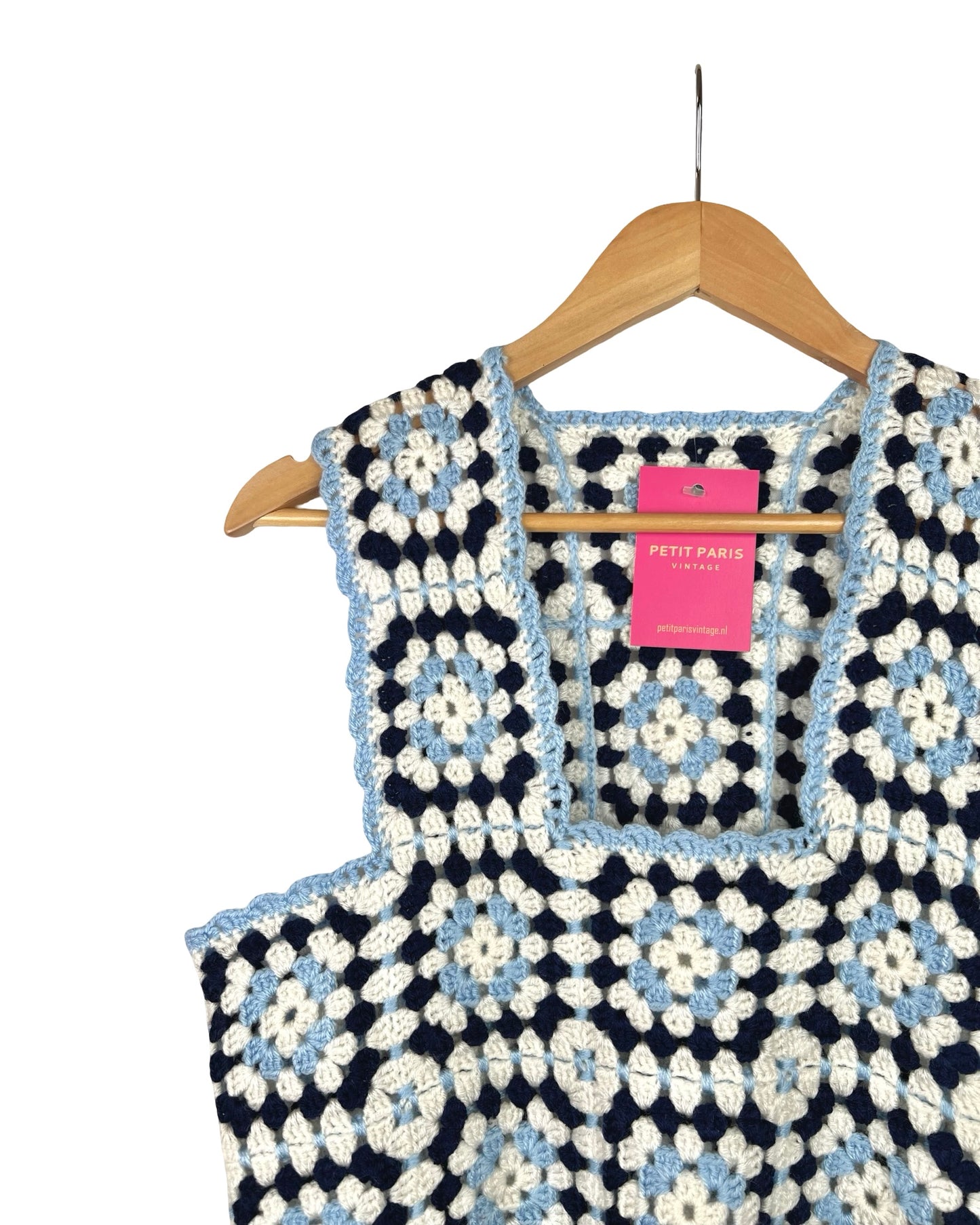 Vintage crochet top 70s - M/L