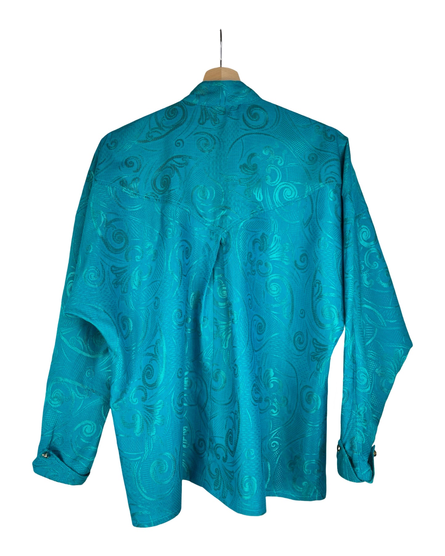 Turquoise blouse - L