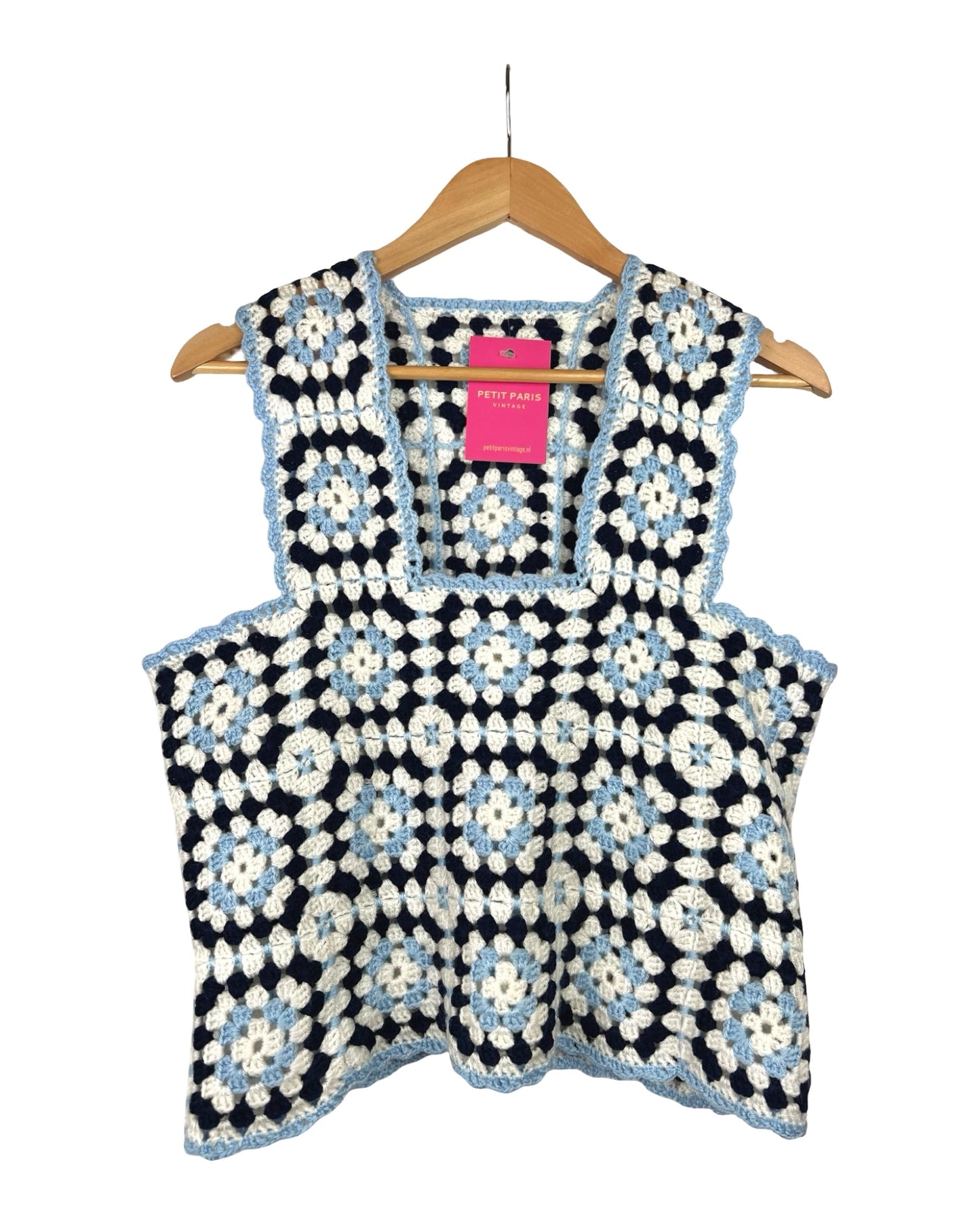 Vintage crochet top 70s - M/L
