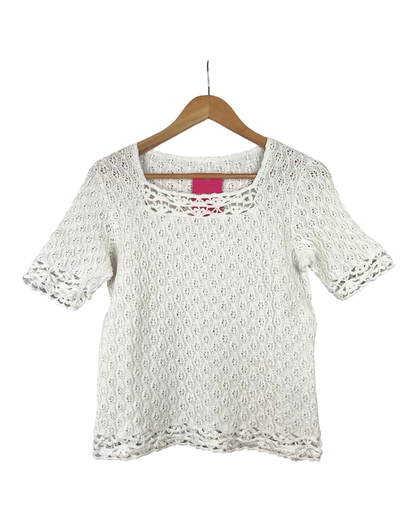 Gebreide vintage top - S