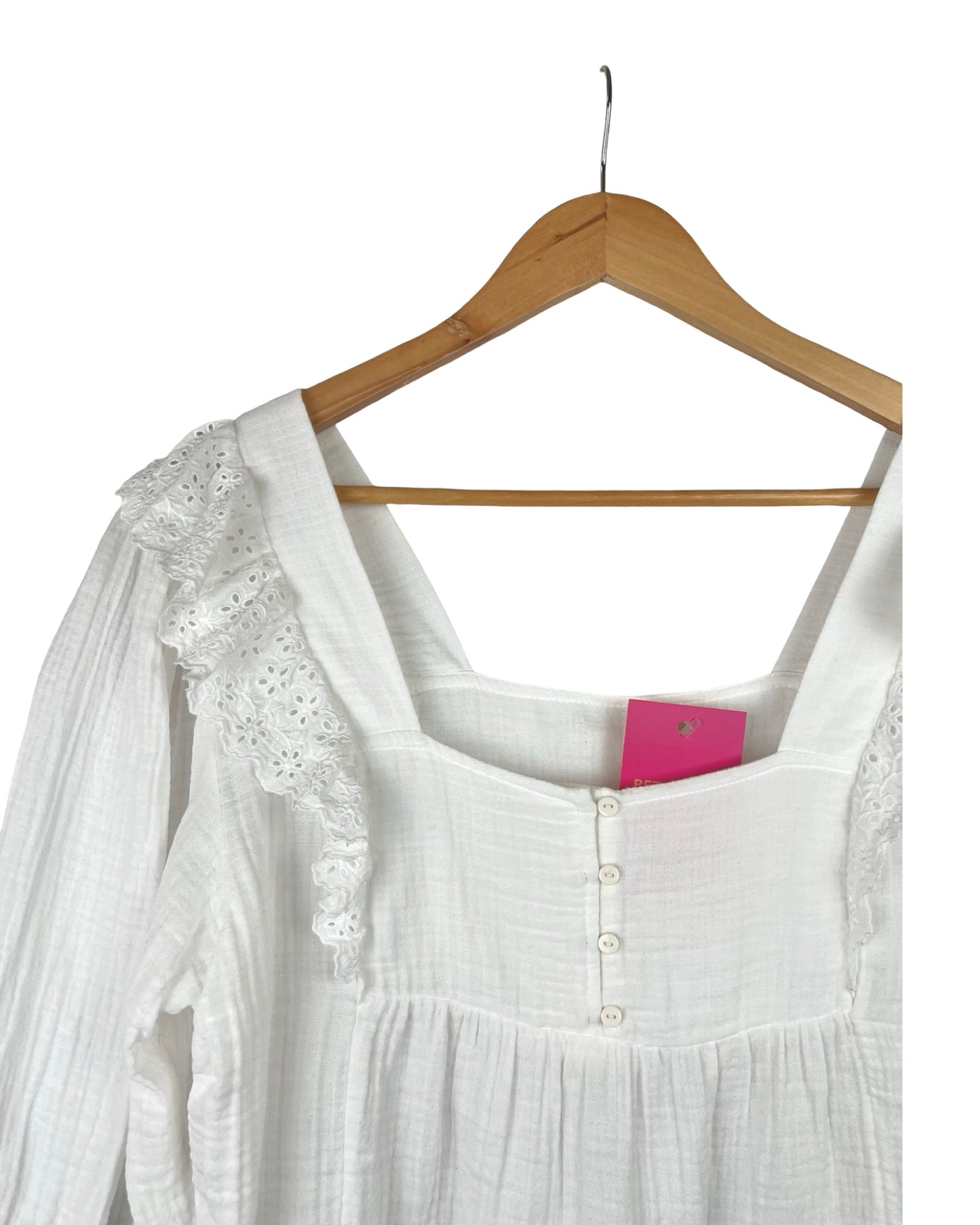 Mousseline blouse - M