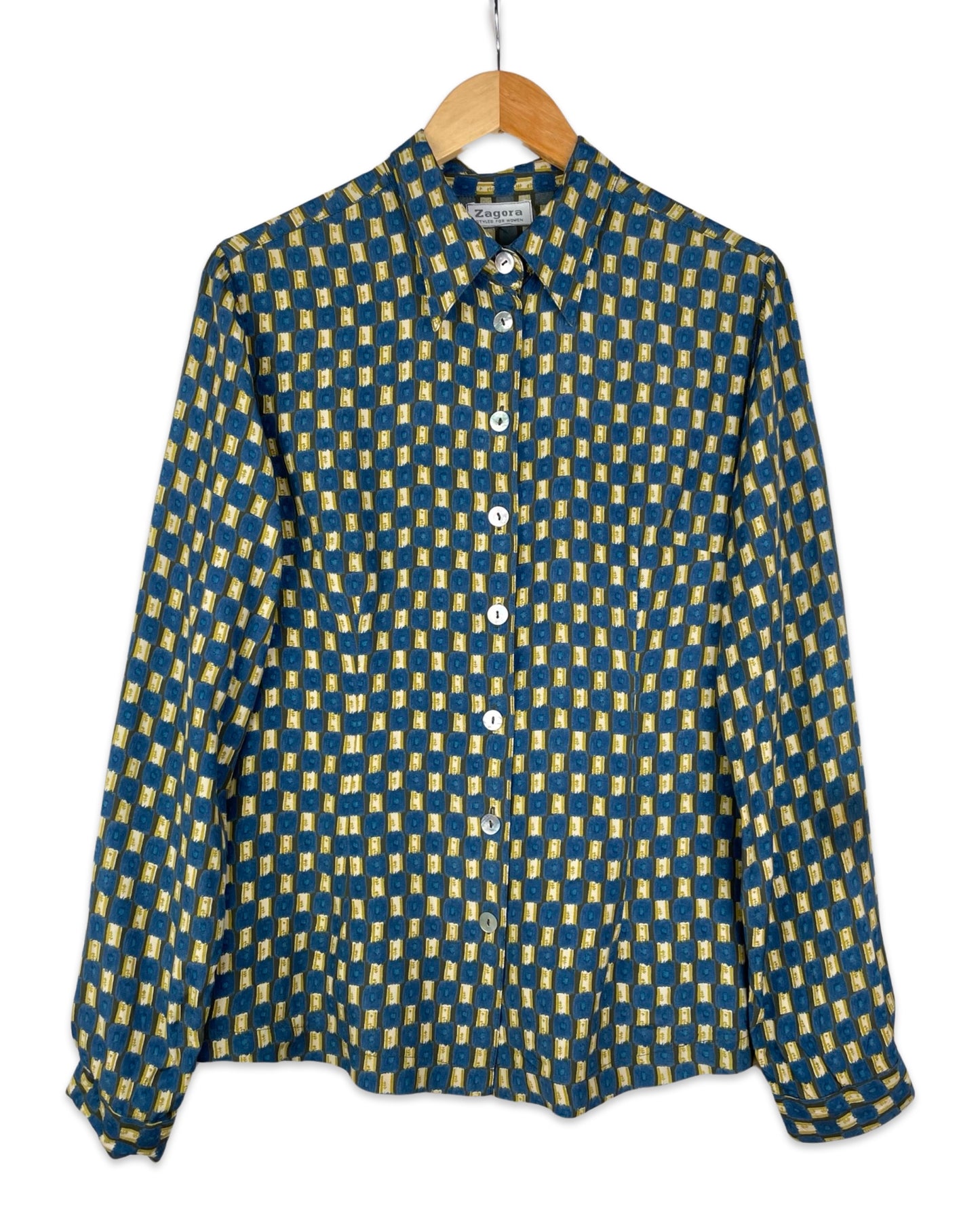 Blouse met grafische print - S