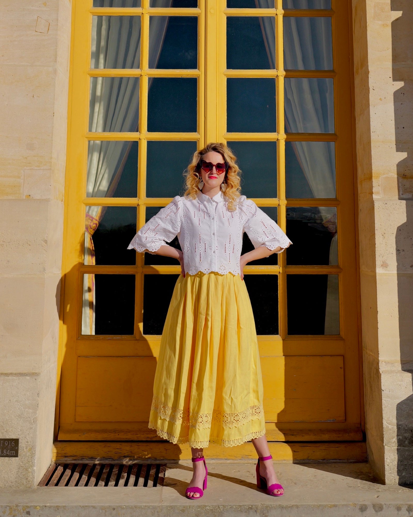 Vintage blouses en tops collectie foto Versailles