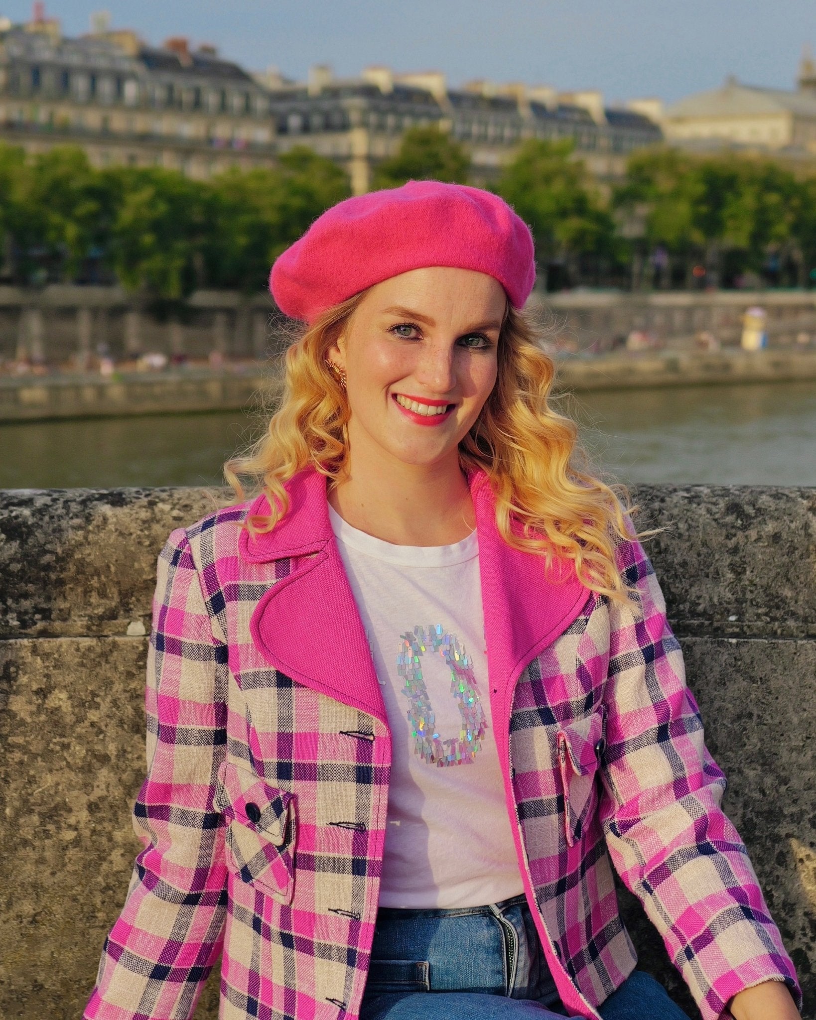 Vintage Franse baret - diverse kleuren - Petit Paris Vintage