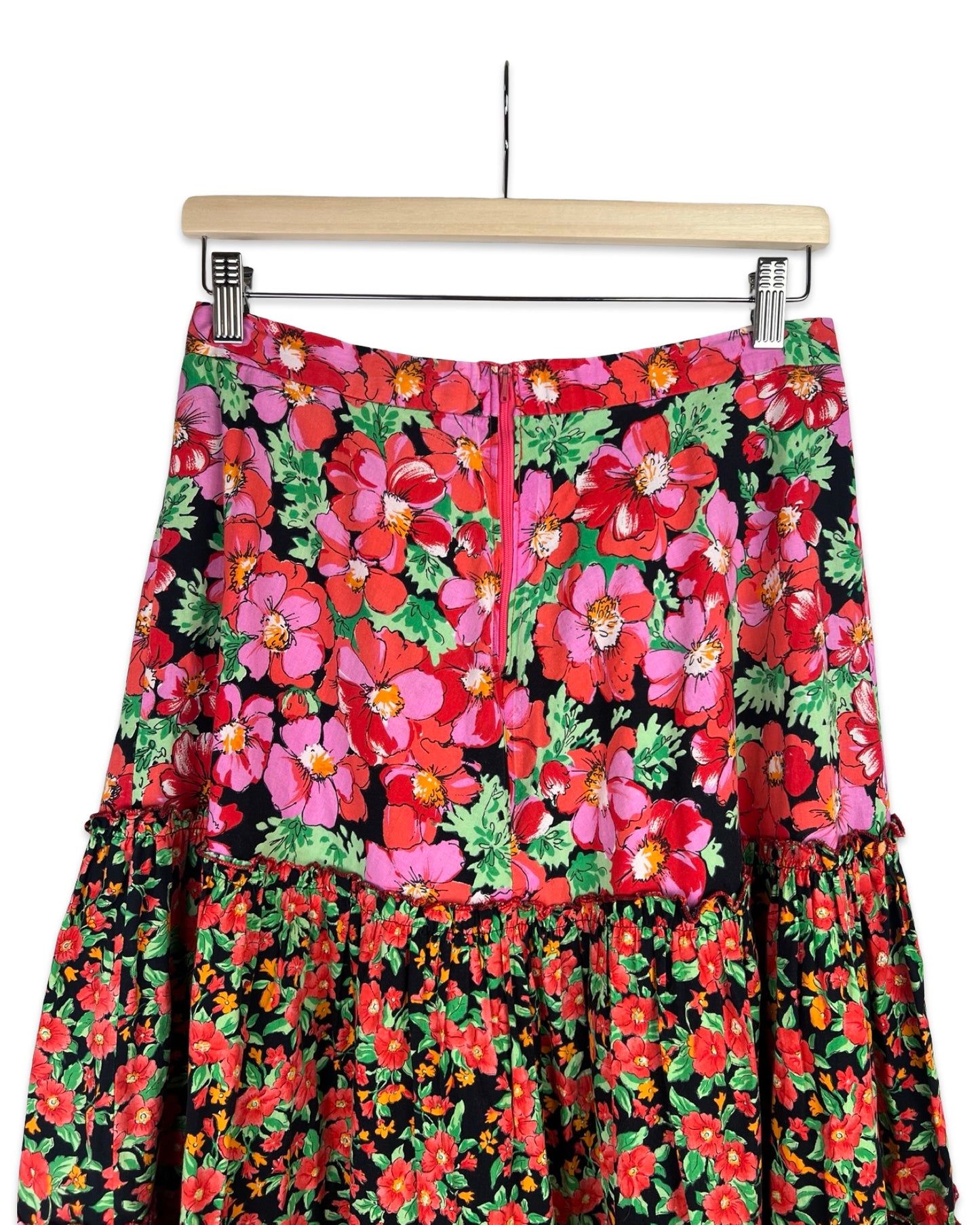 Strokenrok met bloemen - S/M